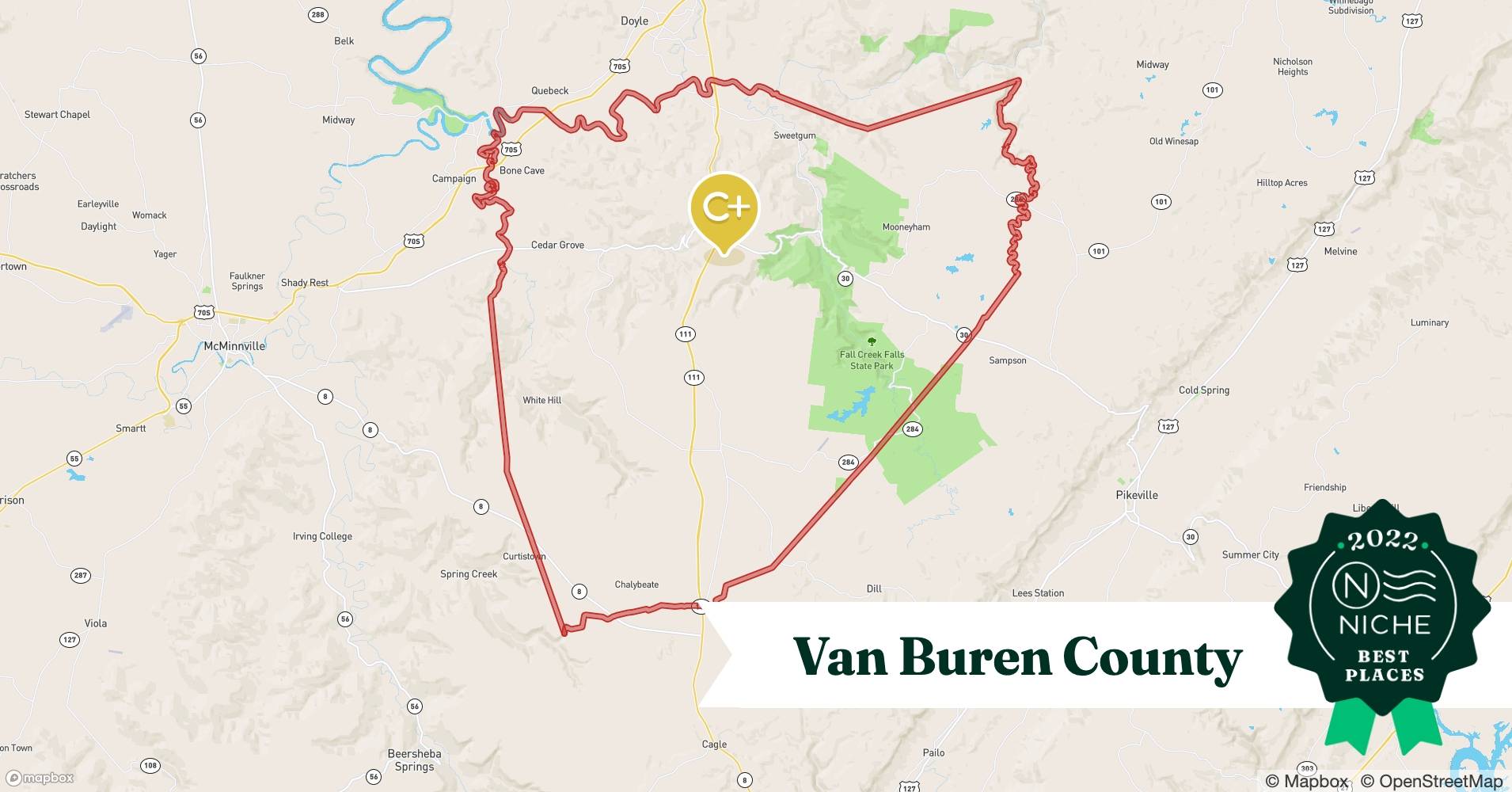 2022 Safe Places to Live in Van Buren County, TN Niche