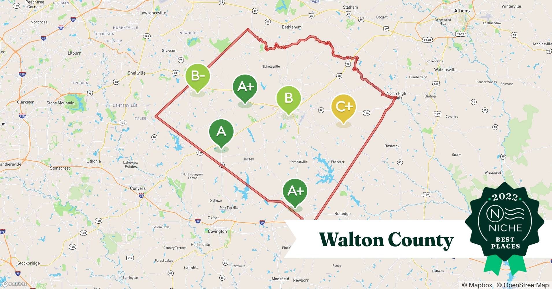 2022 Best Places to Buy a House in Walton County, GA Niche
