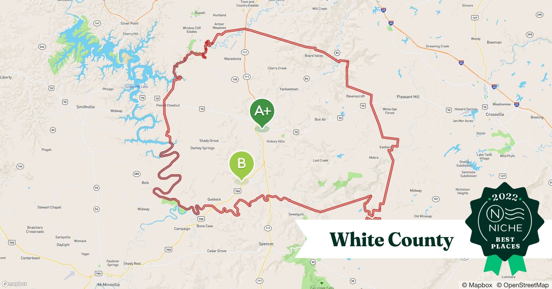 2022 Best Places to Live in White County, TN Niche