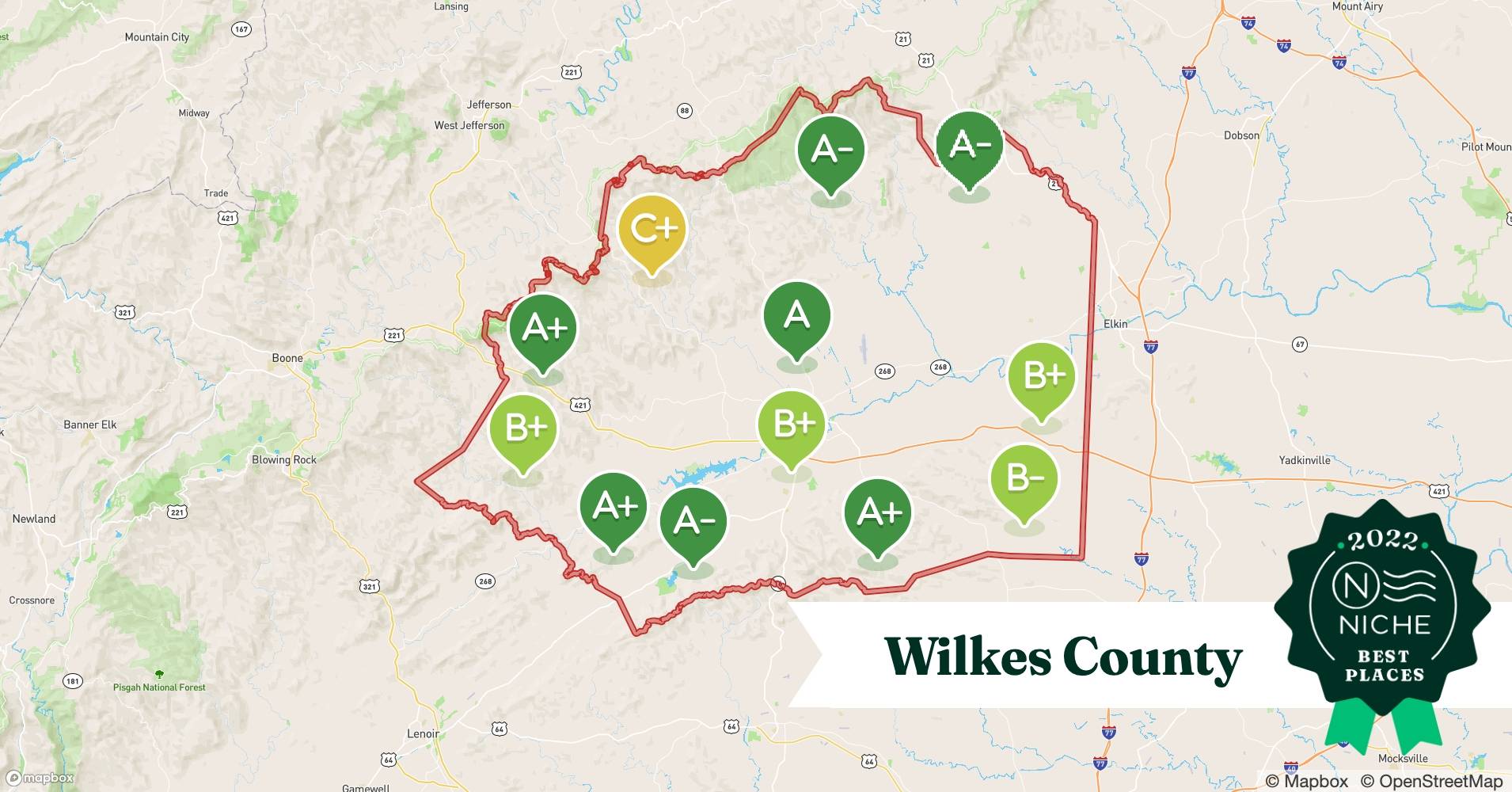 2022 Safe Places to Live in Wilkes County, NC Niche