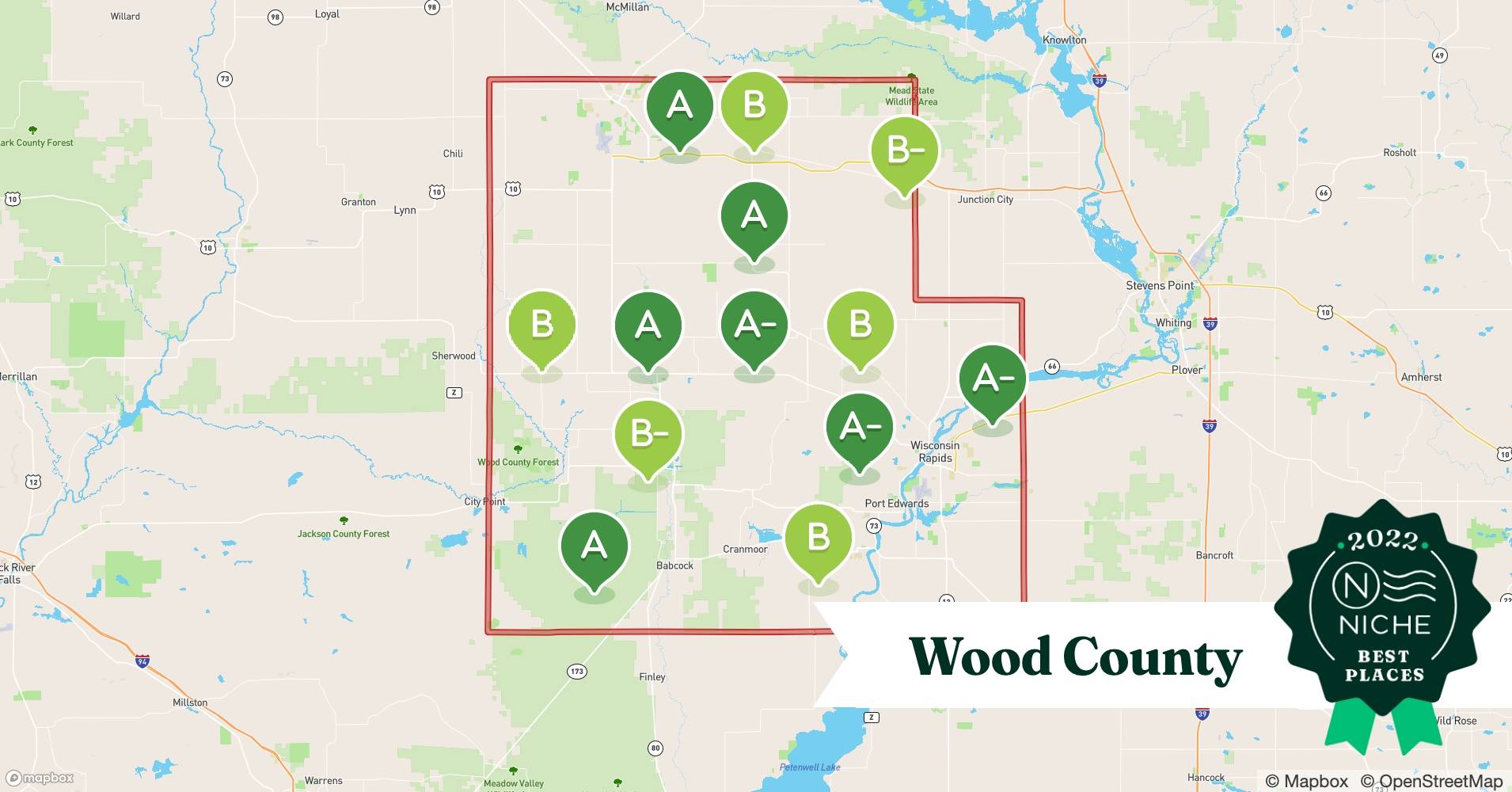 2022 Safe Places to Live in Wood County, WI Niche