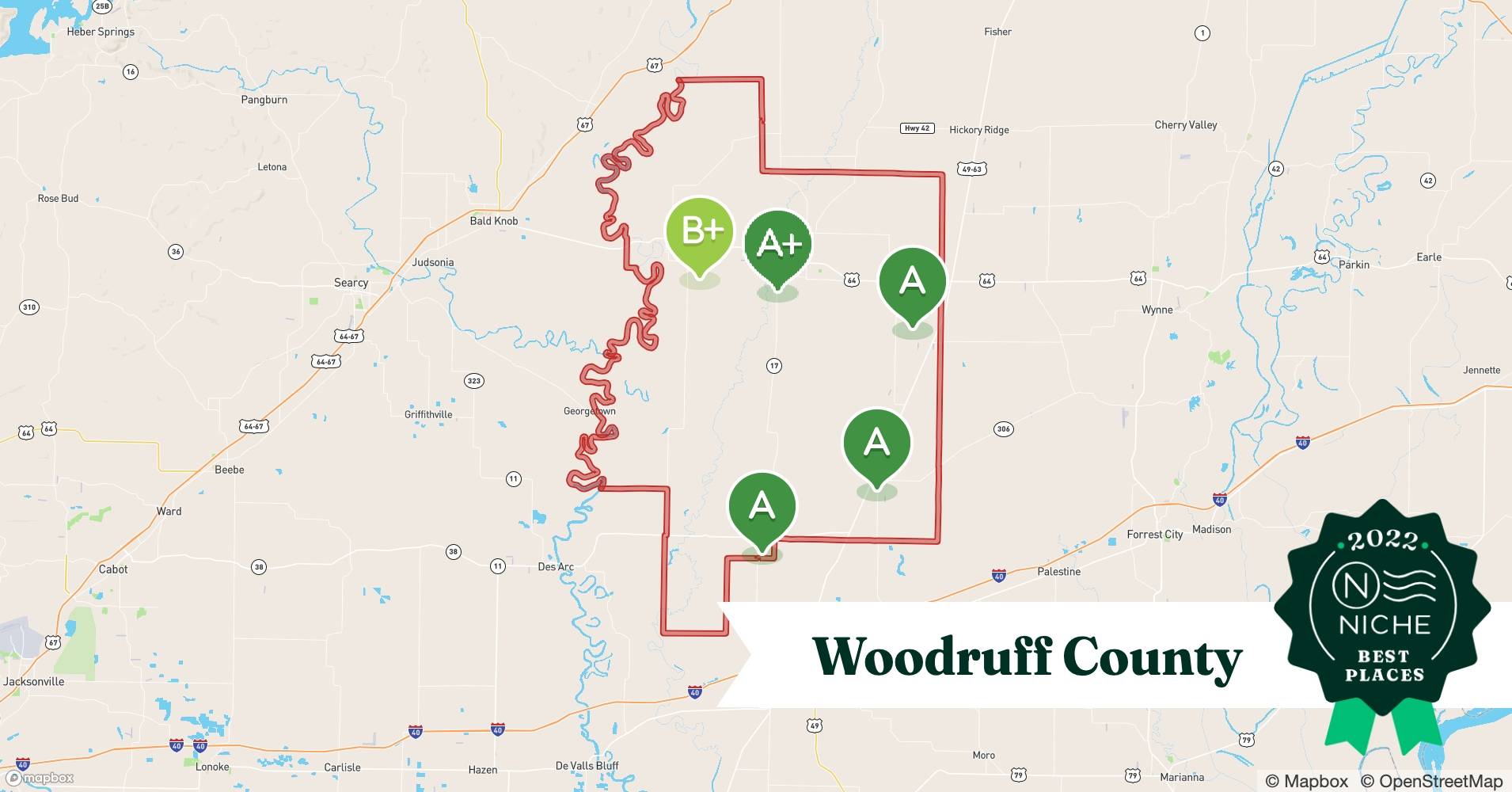 Best Woodruff County ZIP Codes to Live In Niche