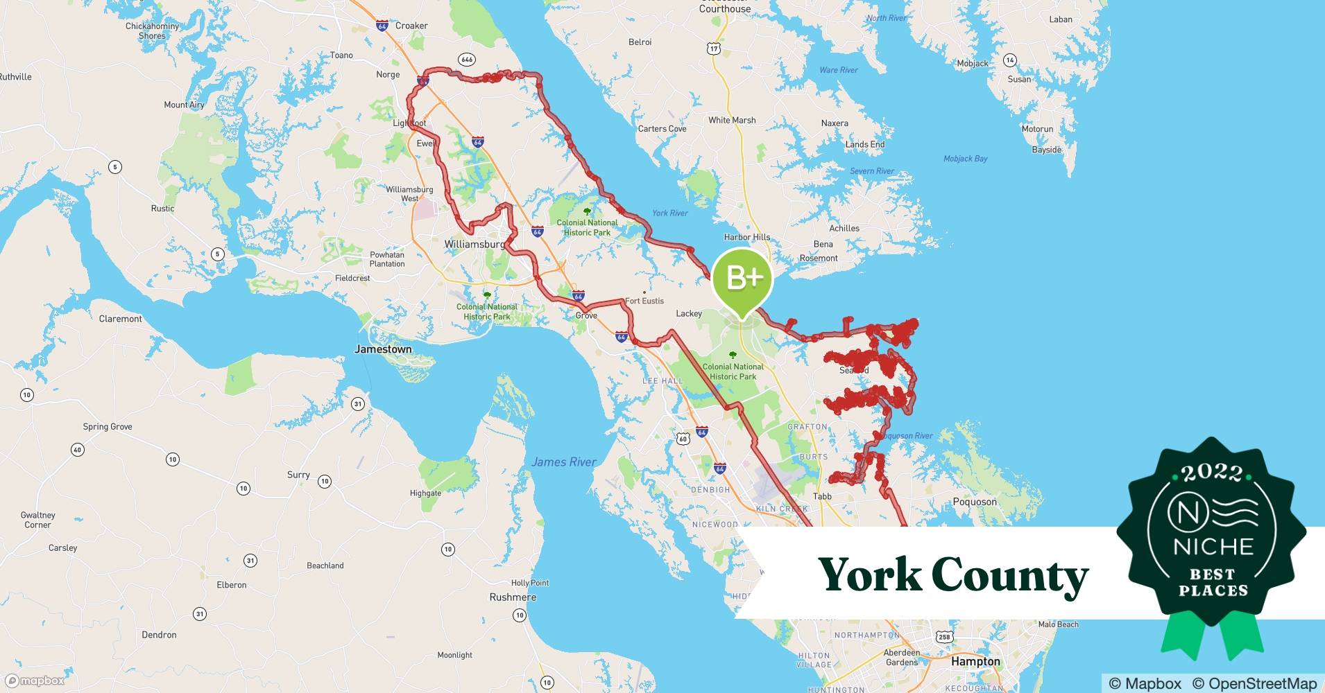 2022 Best Places to Live in York County, VA Niche