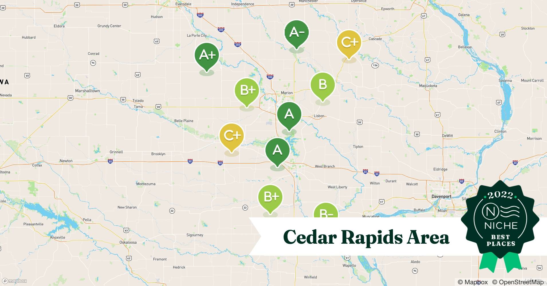 2022 Most Diverse Suburbs of Cedar Rapids Area Niche