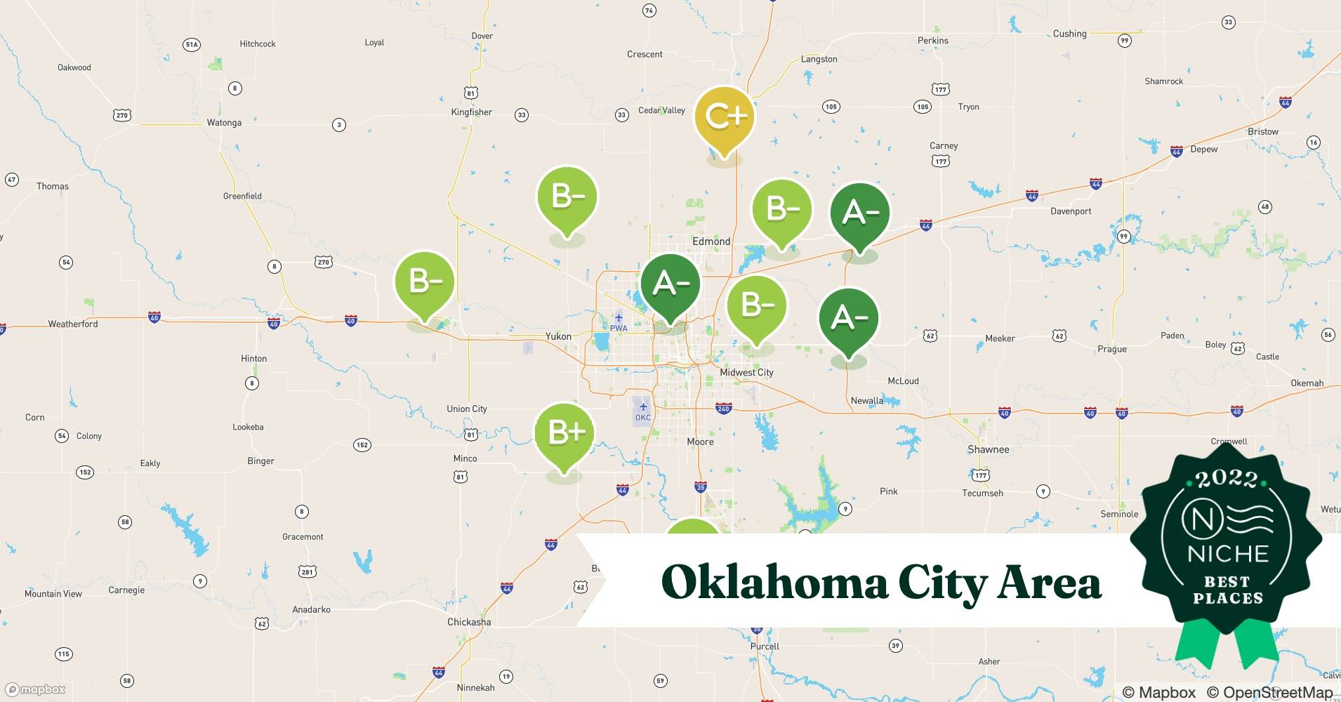 2022 Best Places to Live in the Oklahoma City Area Niche
