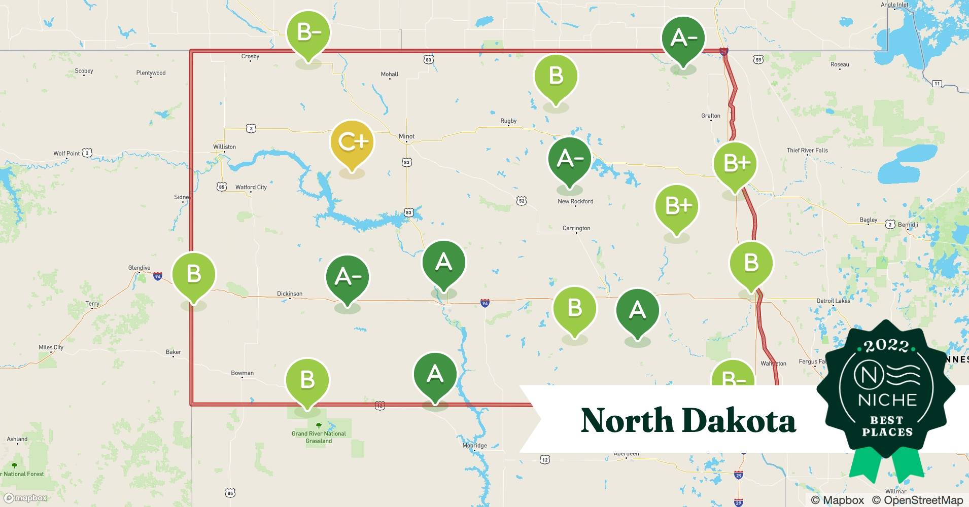 2022 Best Places to Live in North Dakota Niche