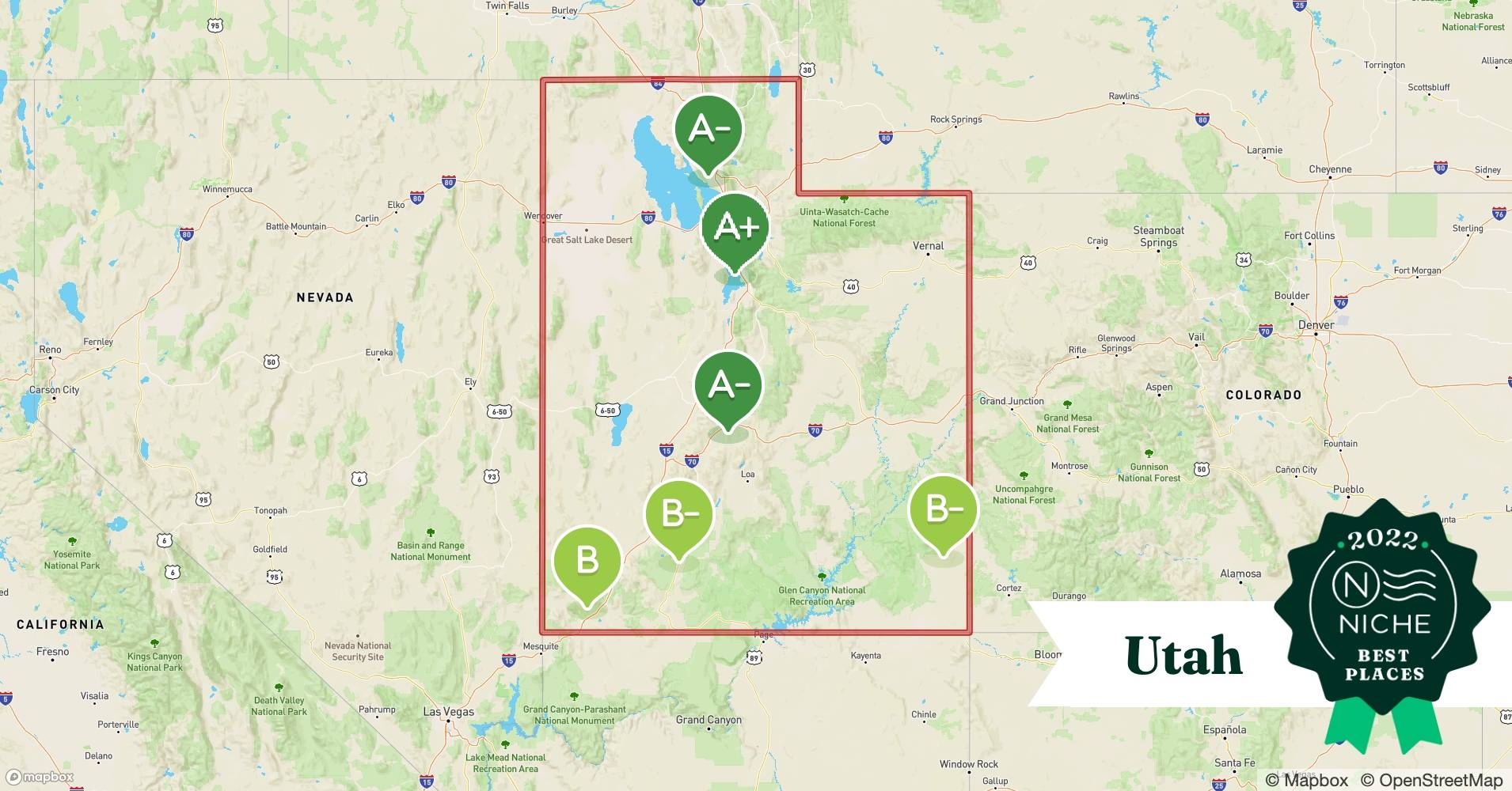 2022 Best Places to Live in Utah Niche