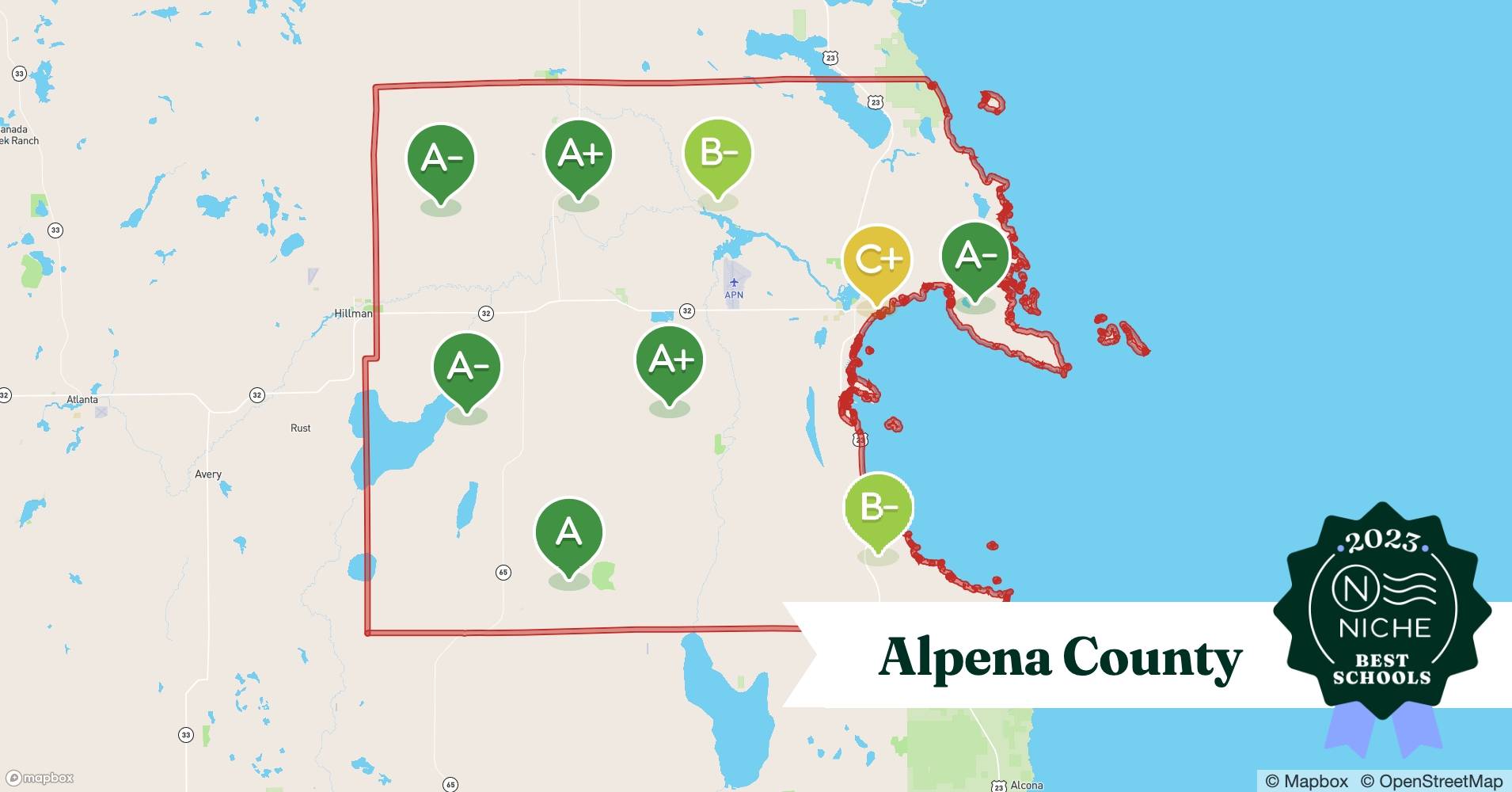 School Districts in Alpena County, MI Niche