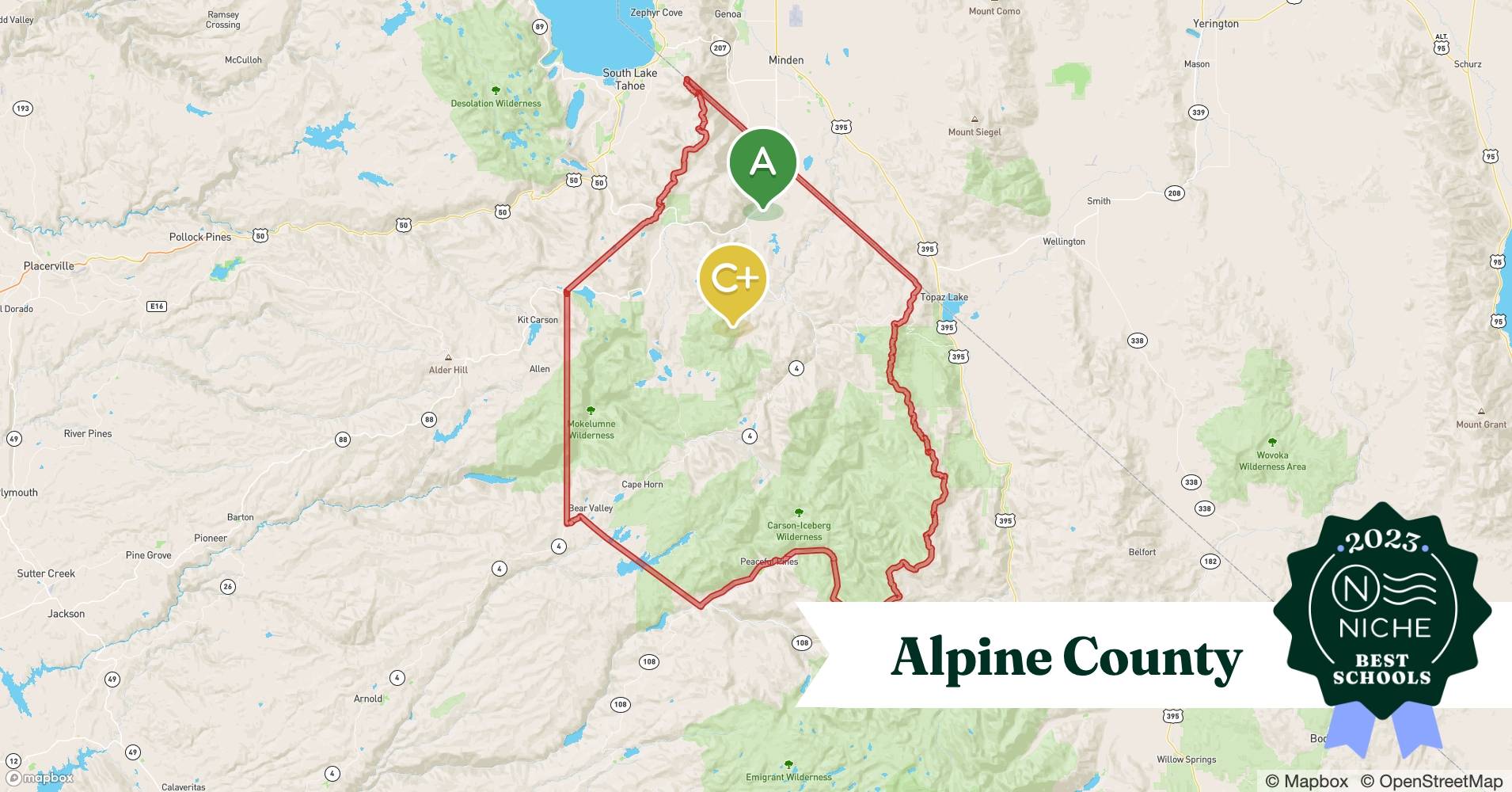 School Districts in Alpine County, CA Niche