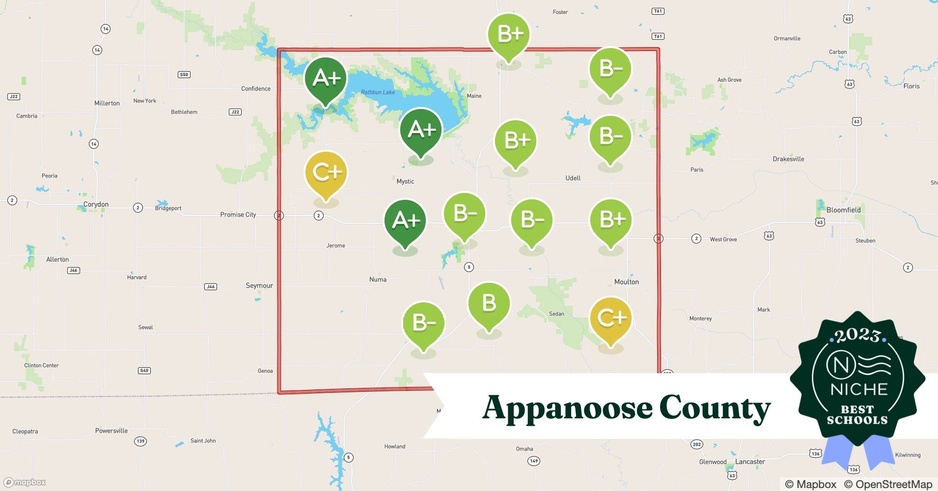 School Districts in Appanoose County, IA Niche