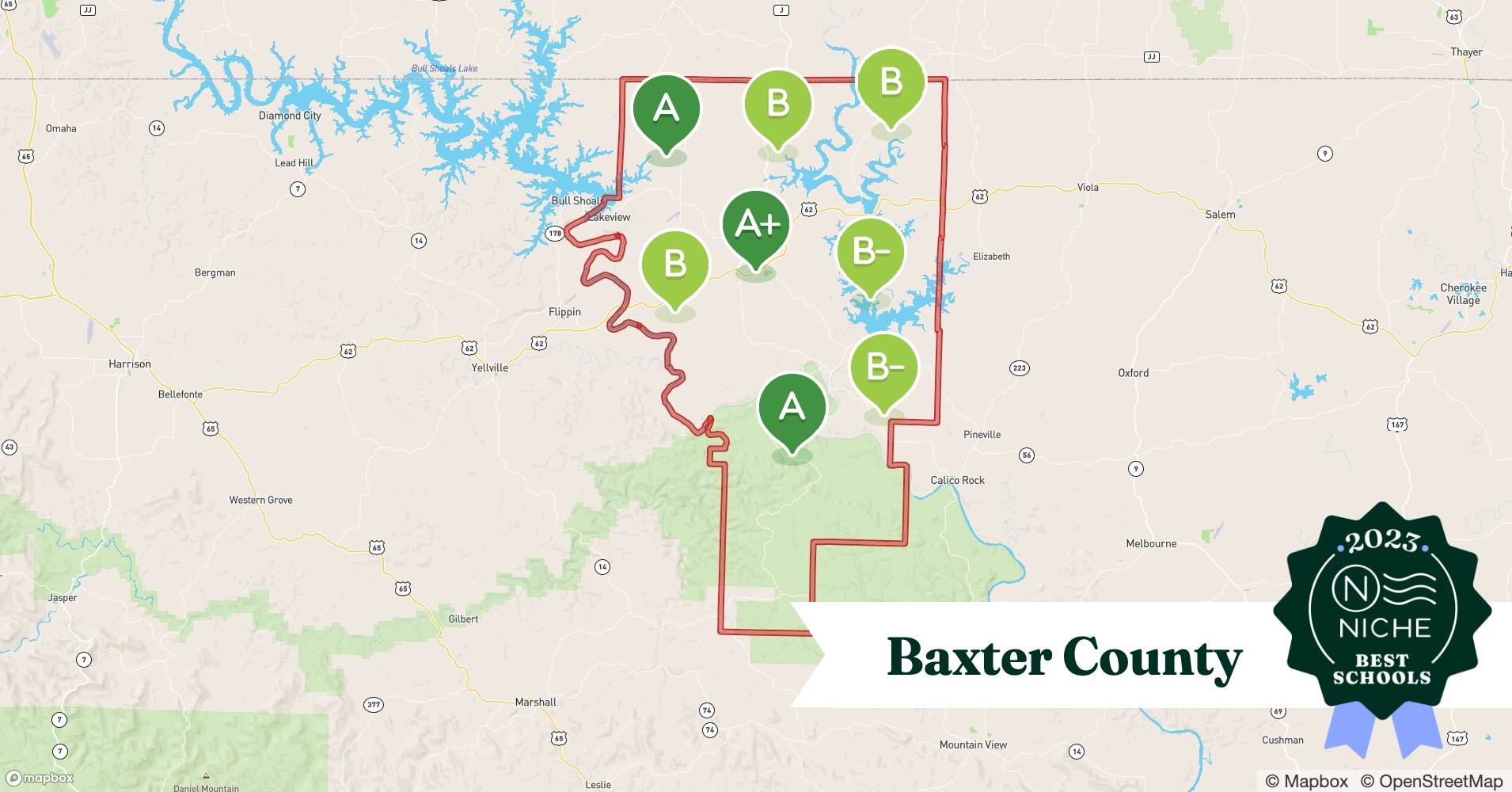 School Districts in Baxter County, AR Niche
