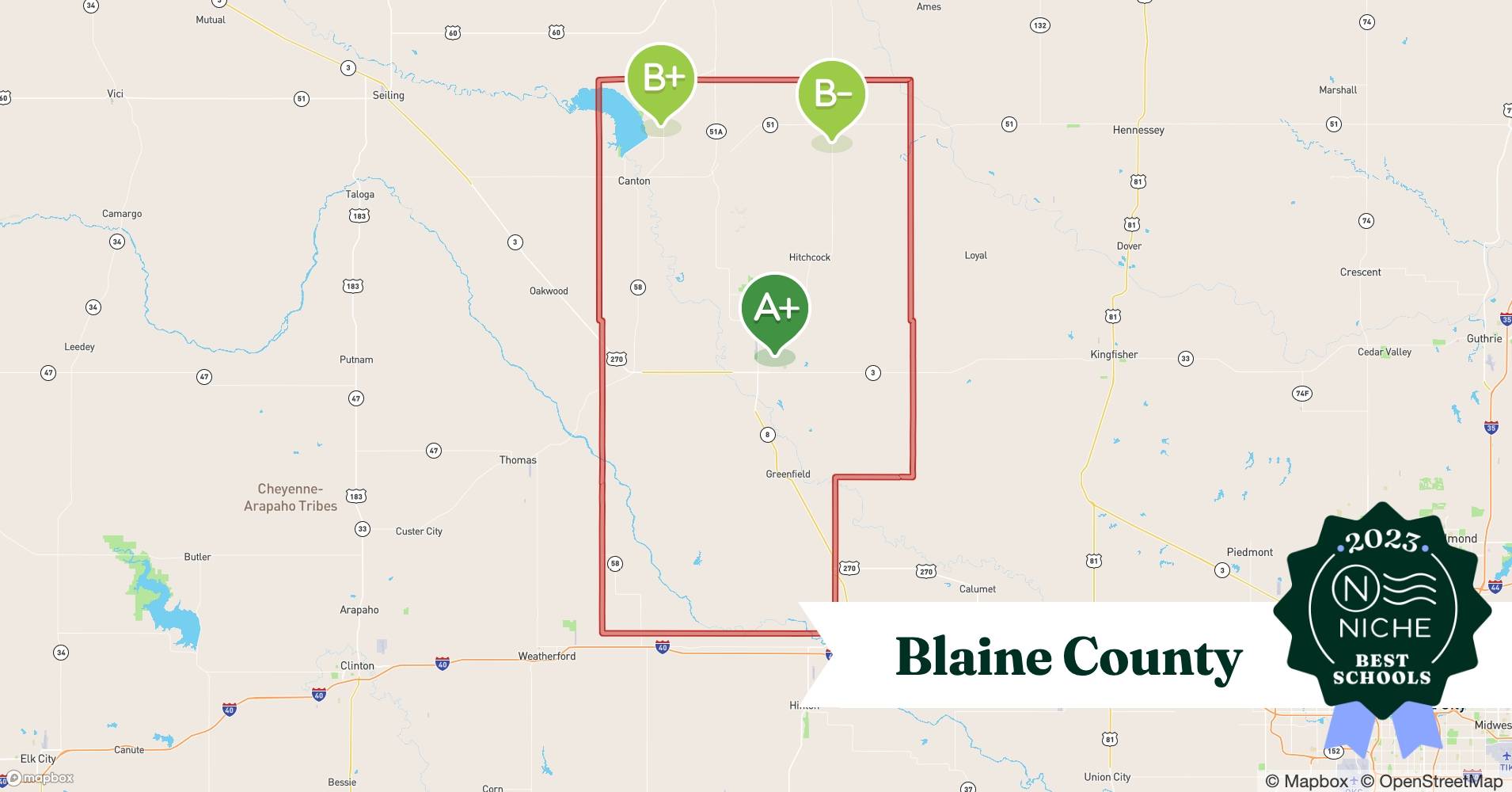 2023 Largest Public Schools in Blaine County, OK Niche