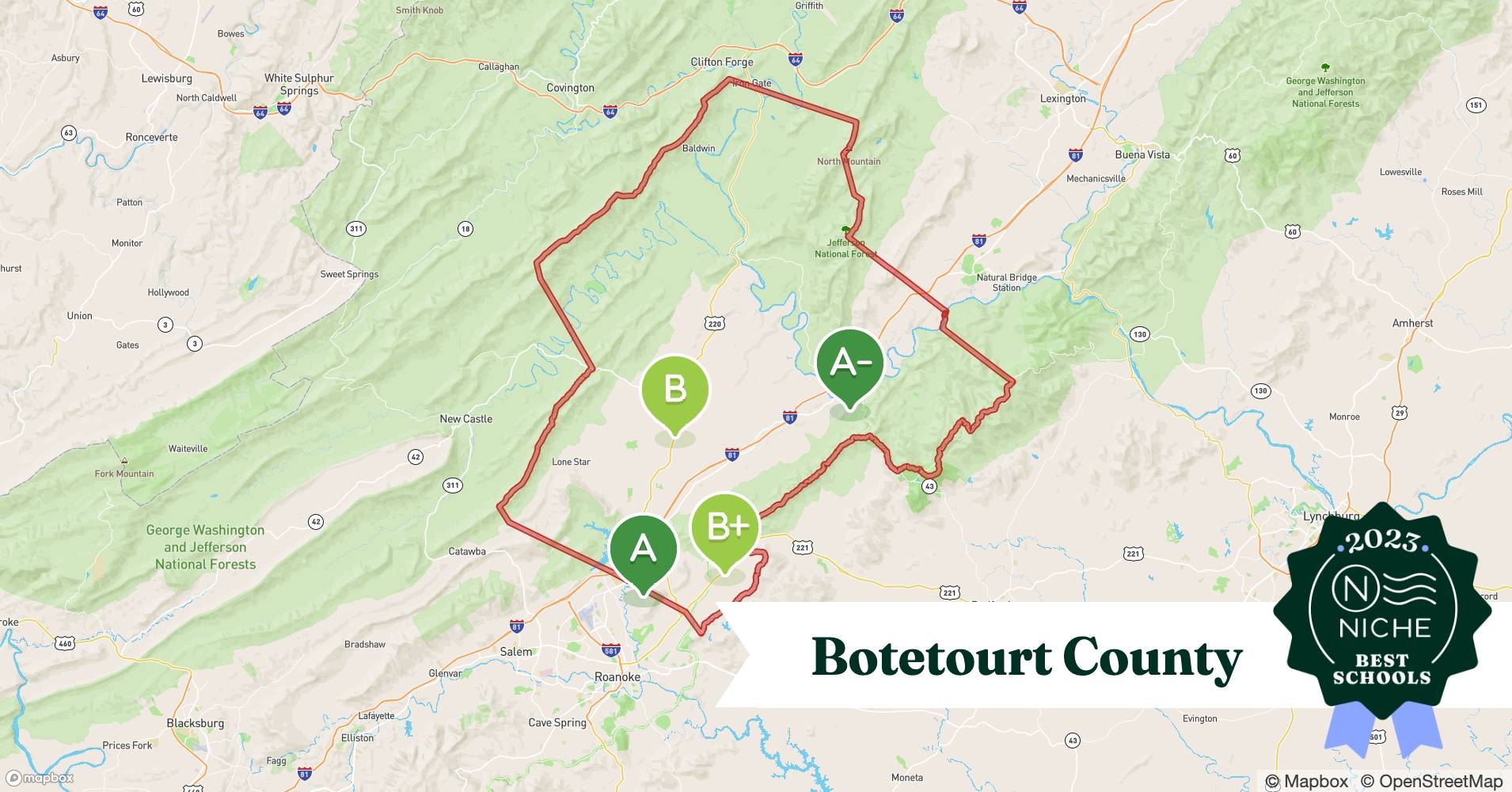 2023 Best Public High Schools In Botetourt County VA Niche