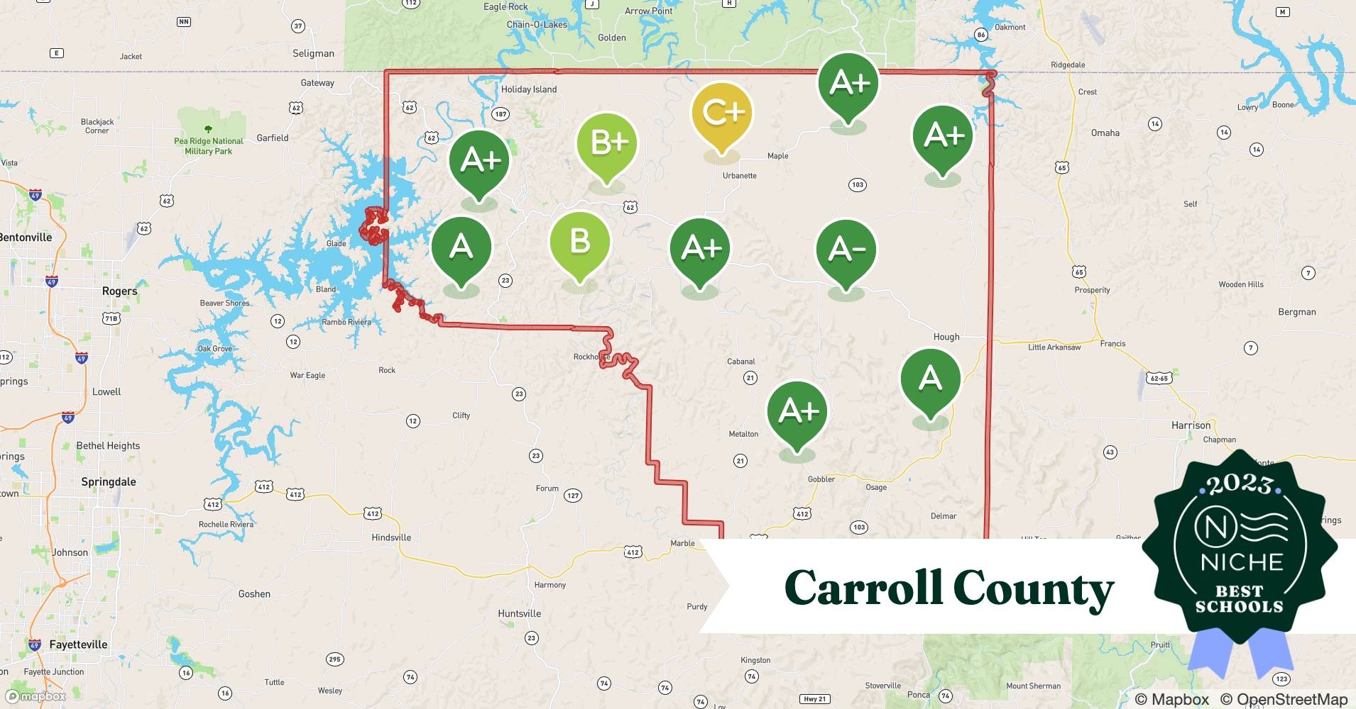 School Districts in Carroll County, AR Niche