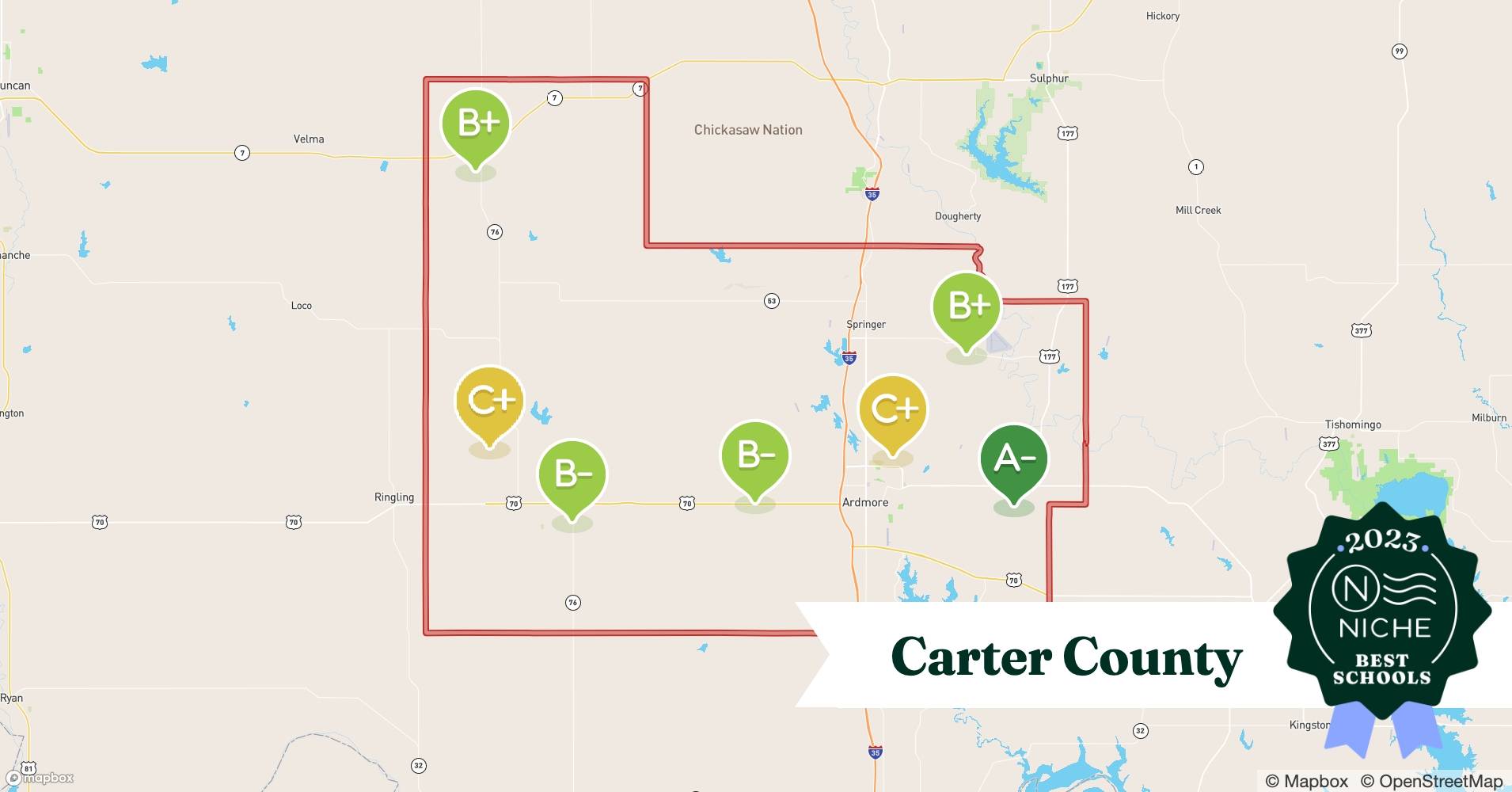 School Districts in Carter County, OK Niche