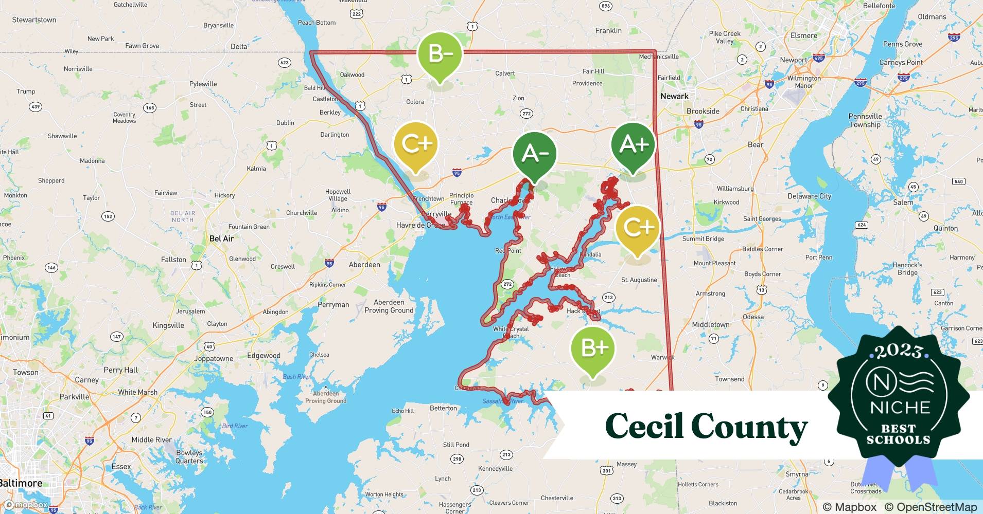 2023 Largest Public Schools in Cecil County, MD Niche