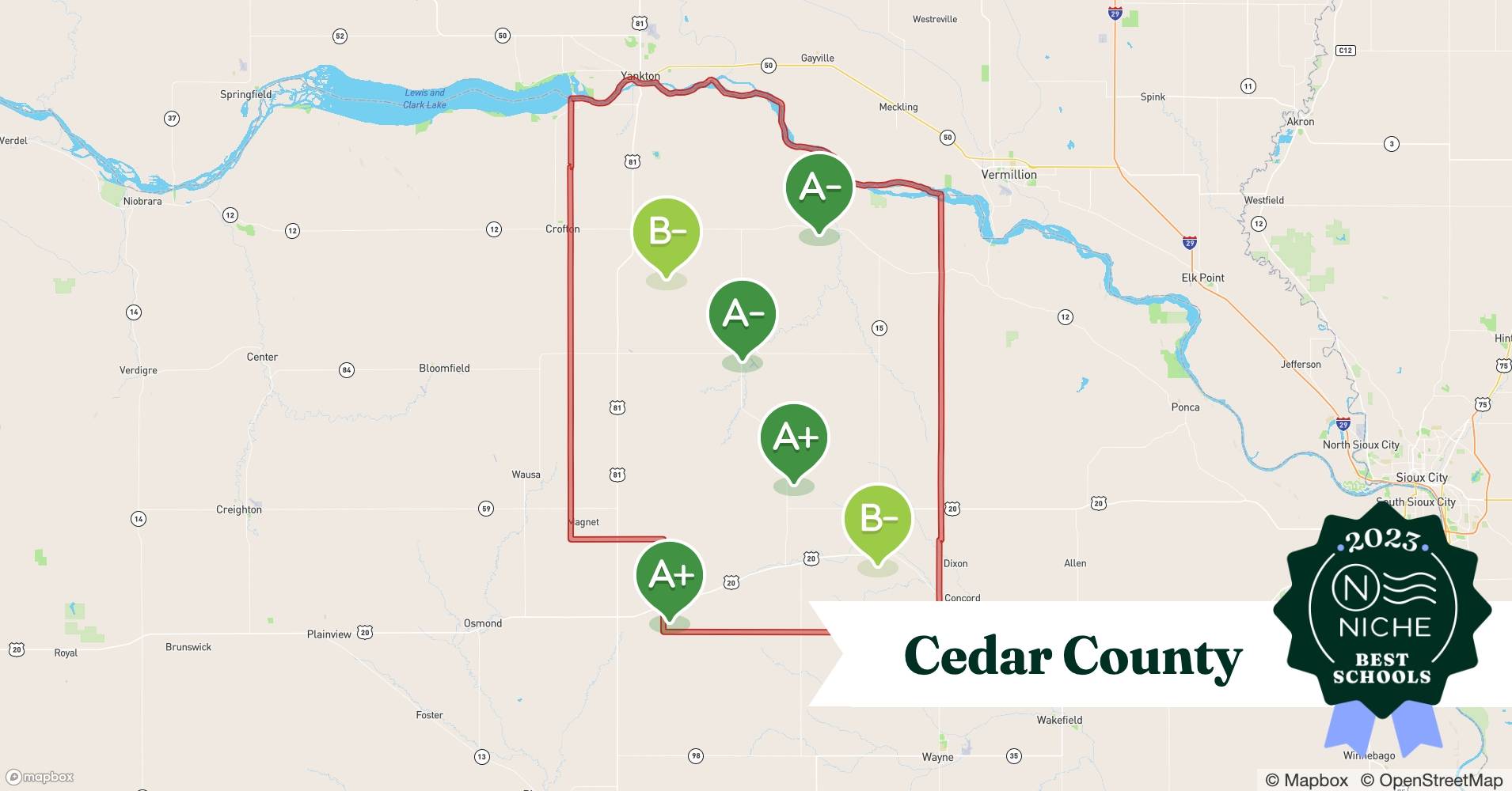 School Districts in Cedar County, NE Niche