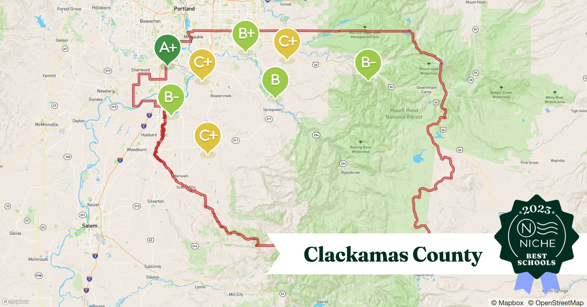 K 12 Schools In Clackamas County OR Niche