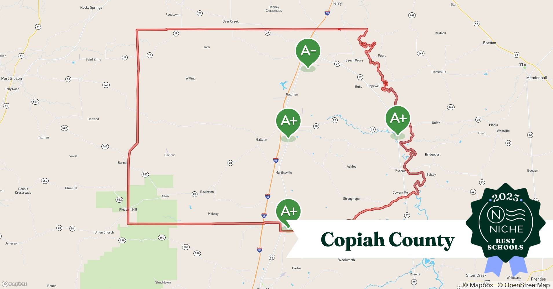 School Districts in Copiah County, MS Niche