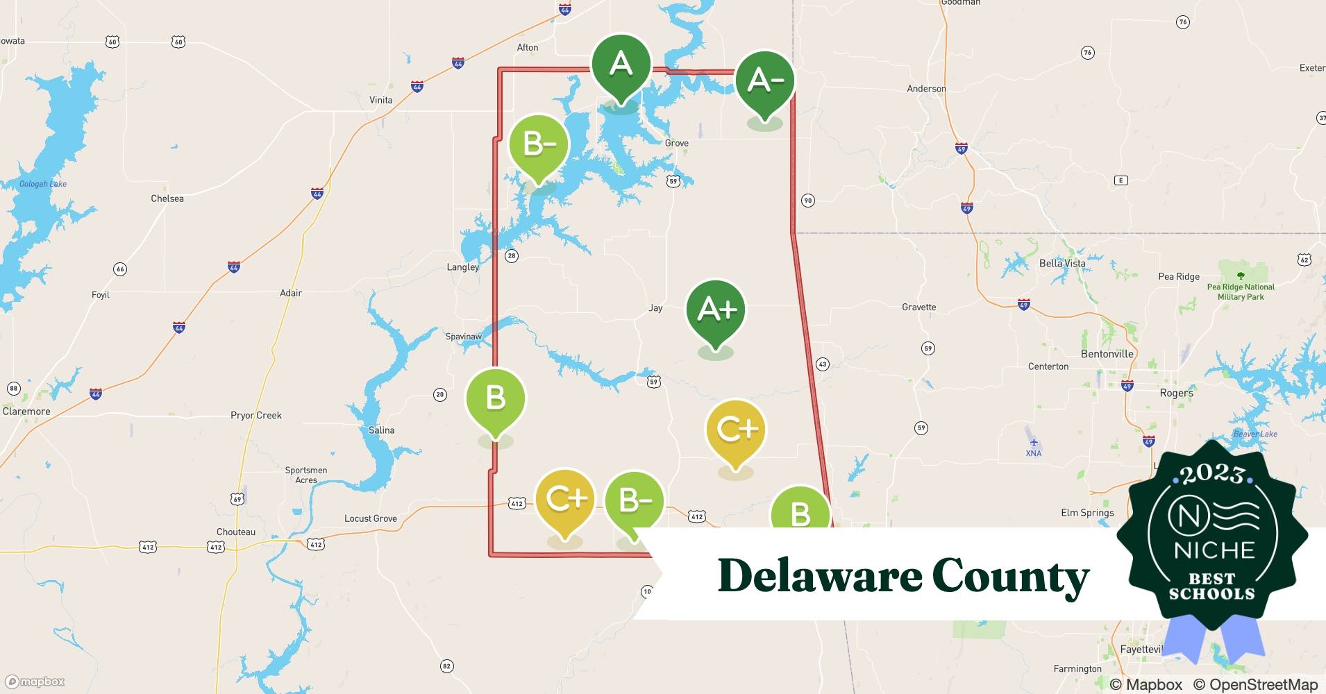 School Districts in Delaware County, OK Niche