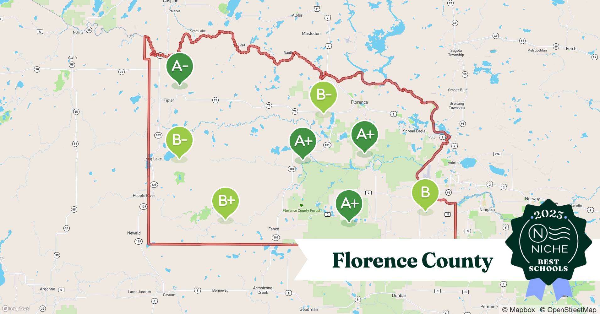 School Districts in Florence County, WI Niche