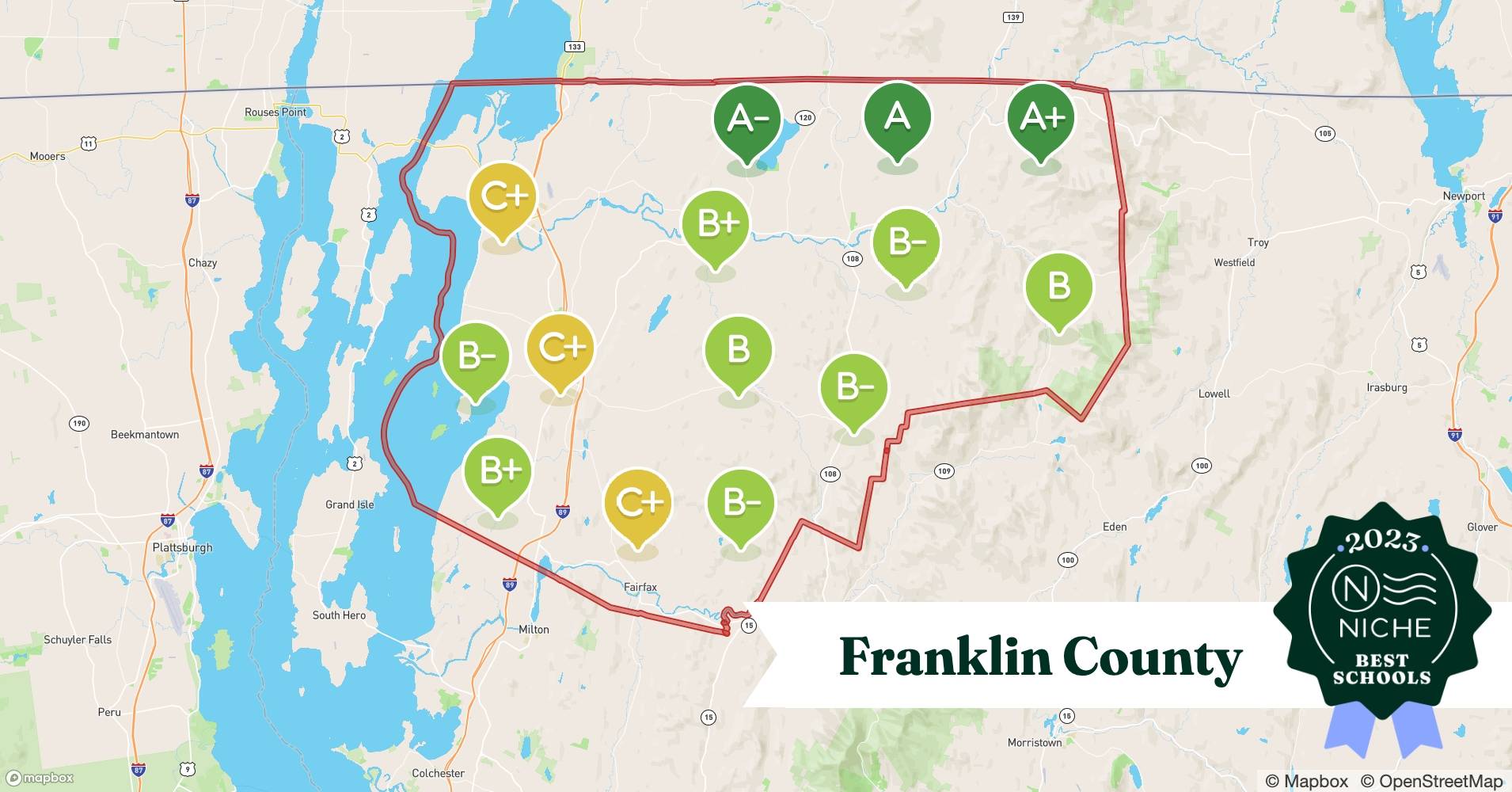 School Districts in Franklin County, VT Niche