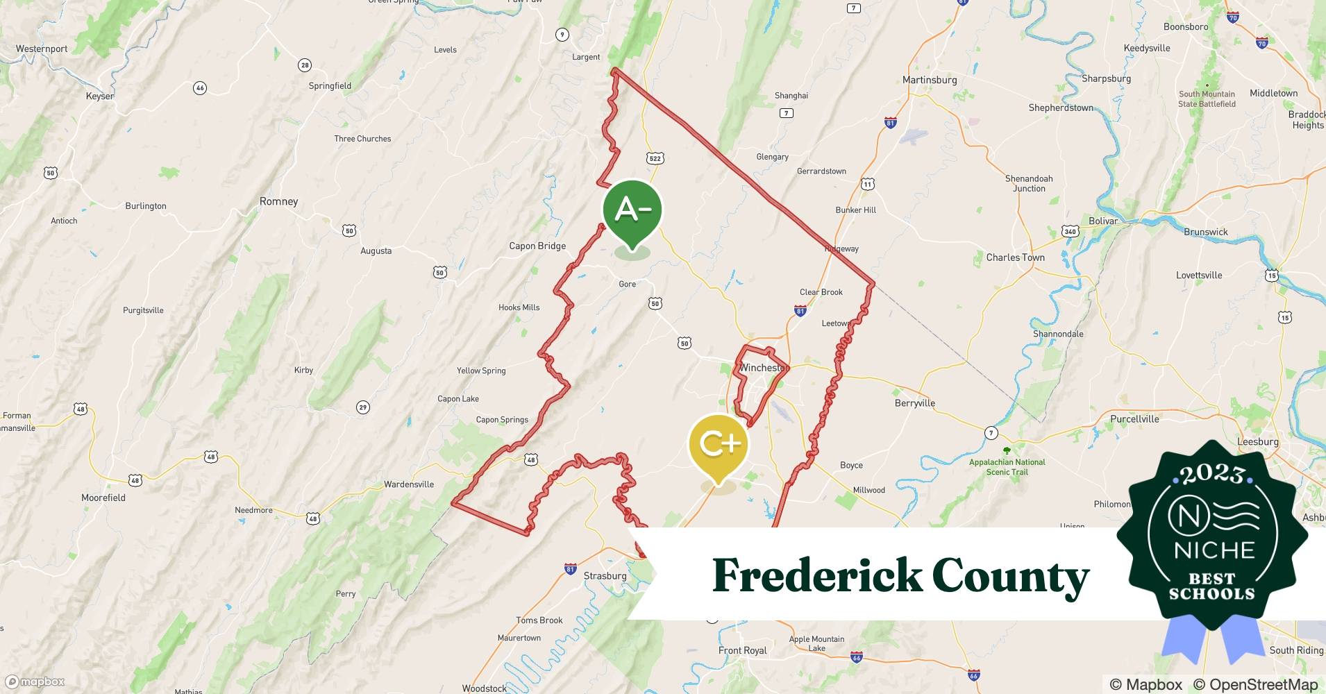 K 12 Schools In Frederick County VA Niche