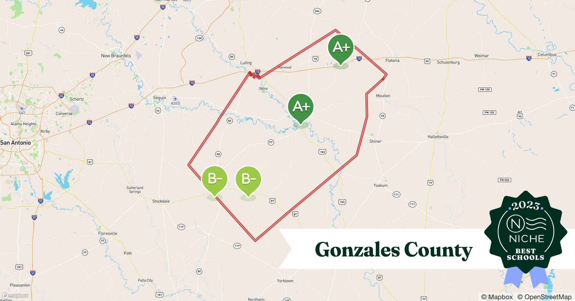 K12 Schools in Gonzales County, TX Niche