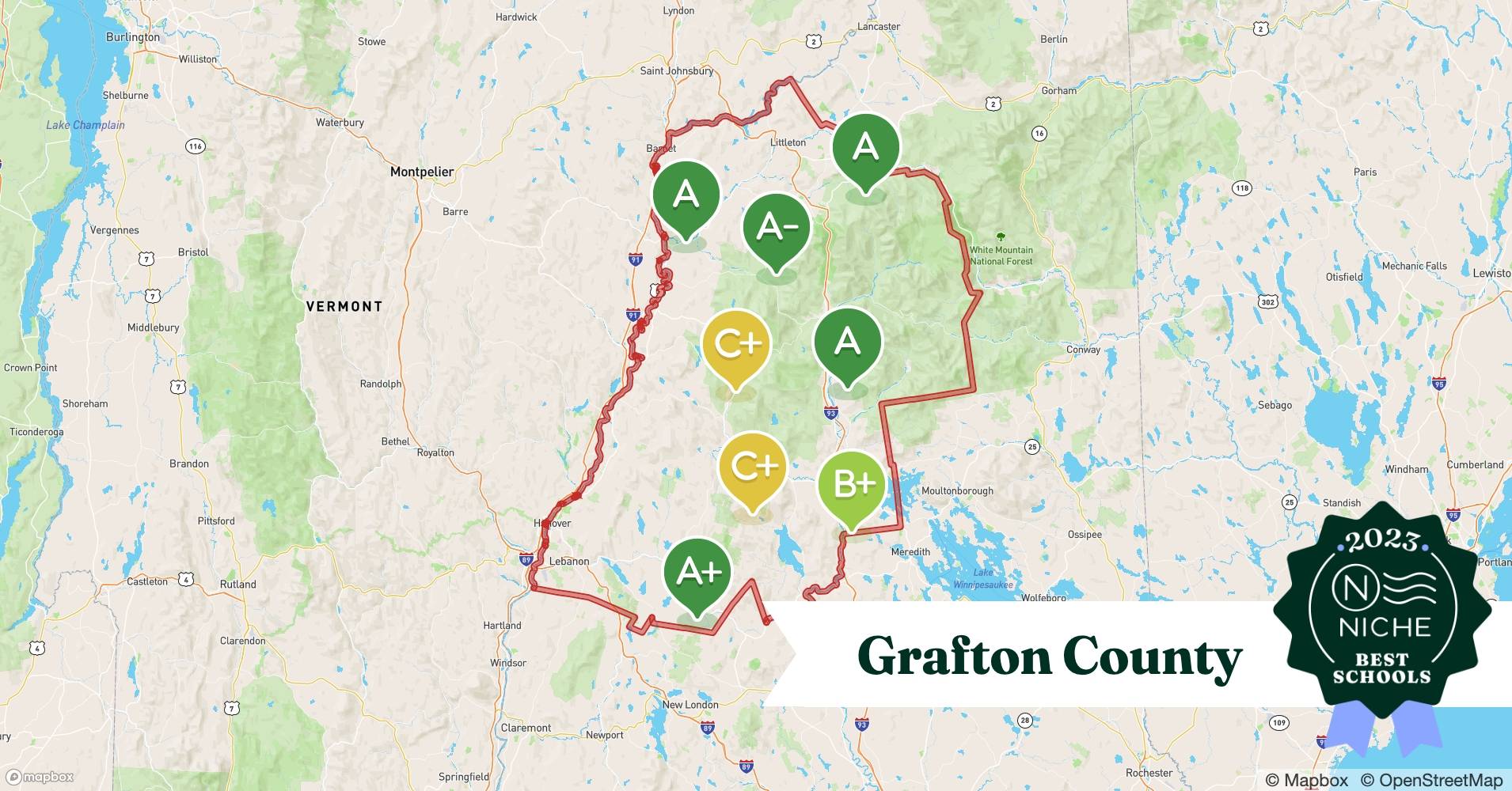 School Districts in Grafton County, NH Niche
