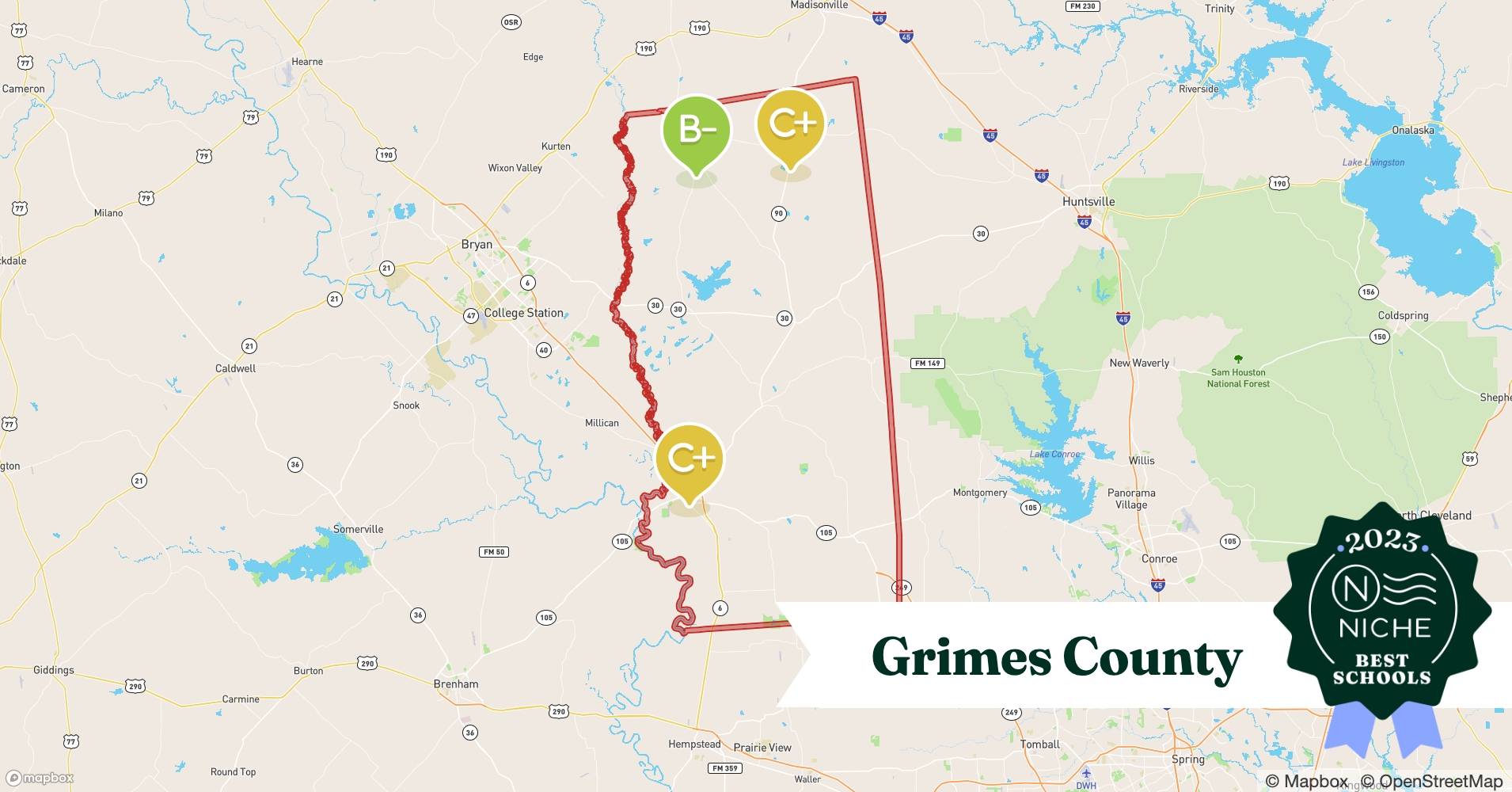 School Districts in Grimes County, TX Niche