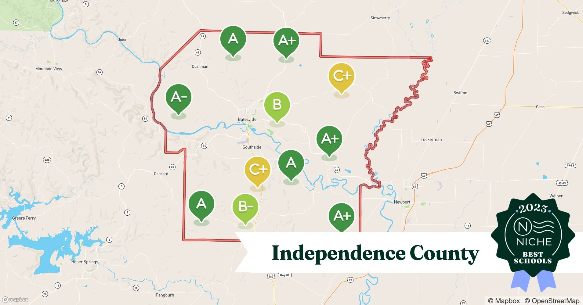 School Districts in Independence County, AR Niche