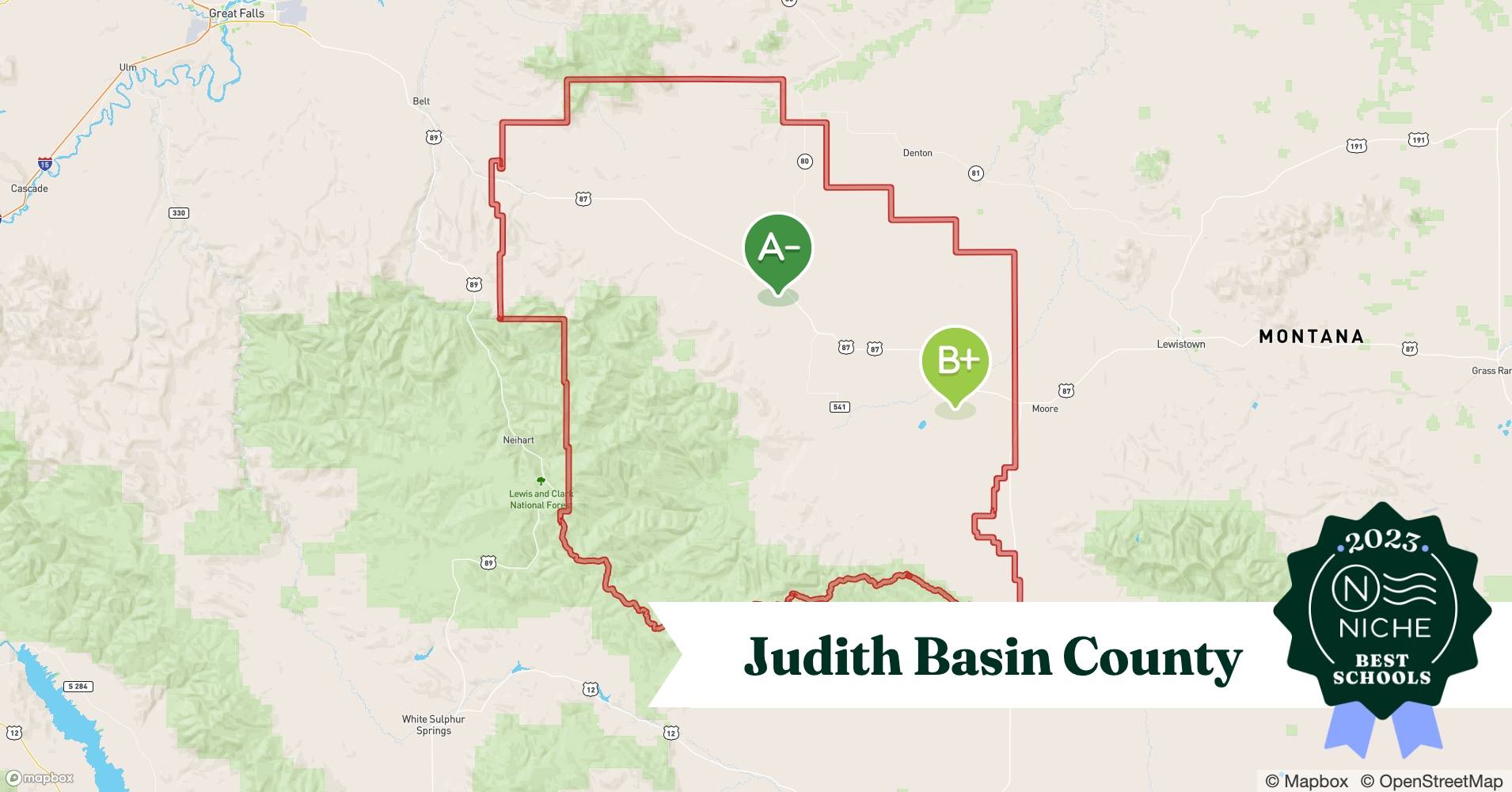 School Districts in Judith Basin County, MT Niche