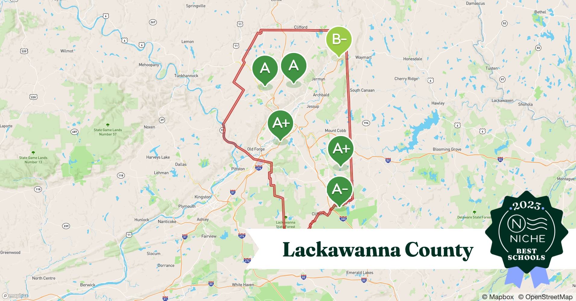 School Districts In Lackawanna County PA Niche School Districts In Lackawanna County PA Niche