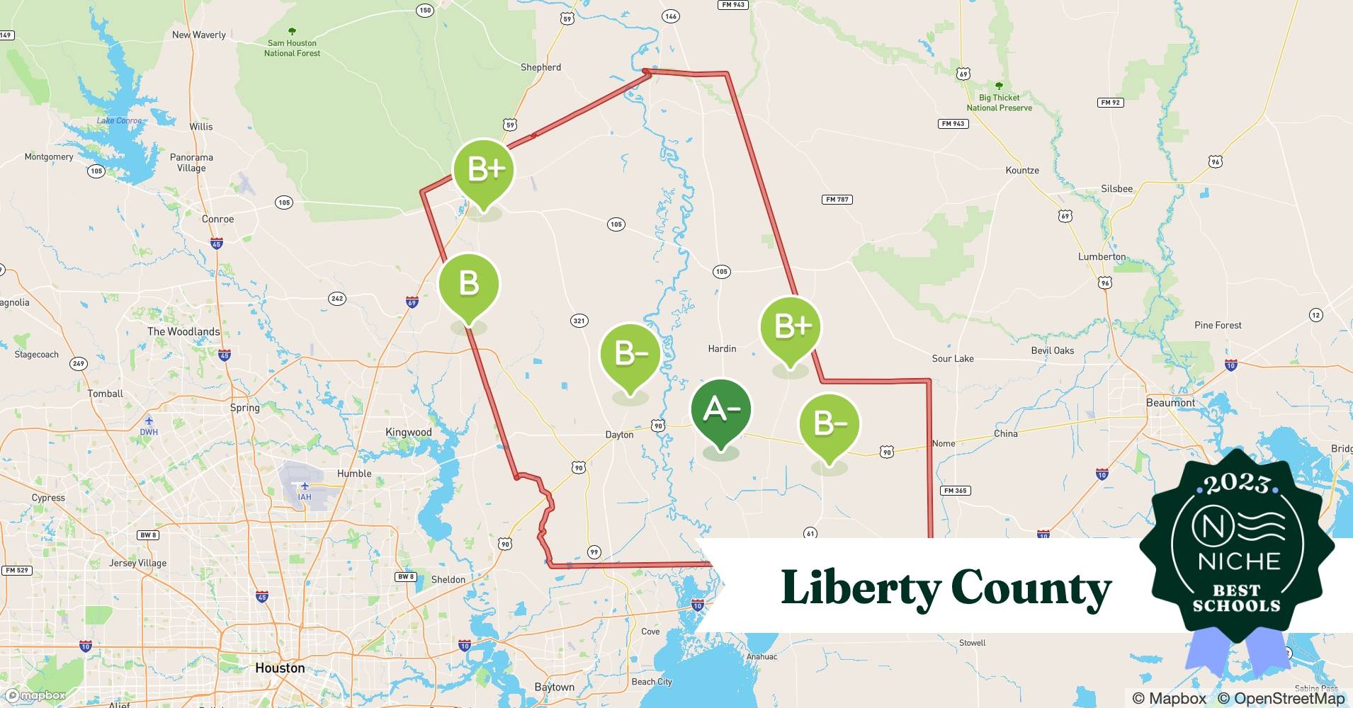 School Districts in Liberty County, TX Niche
