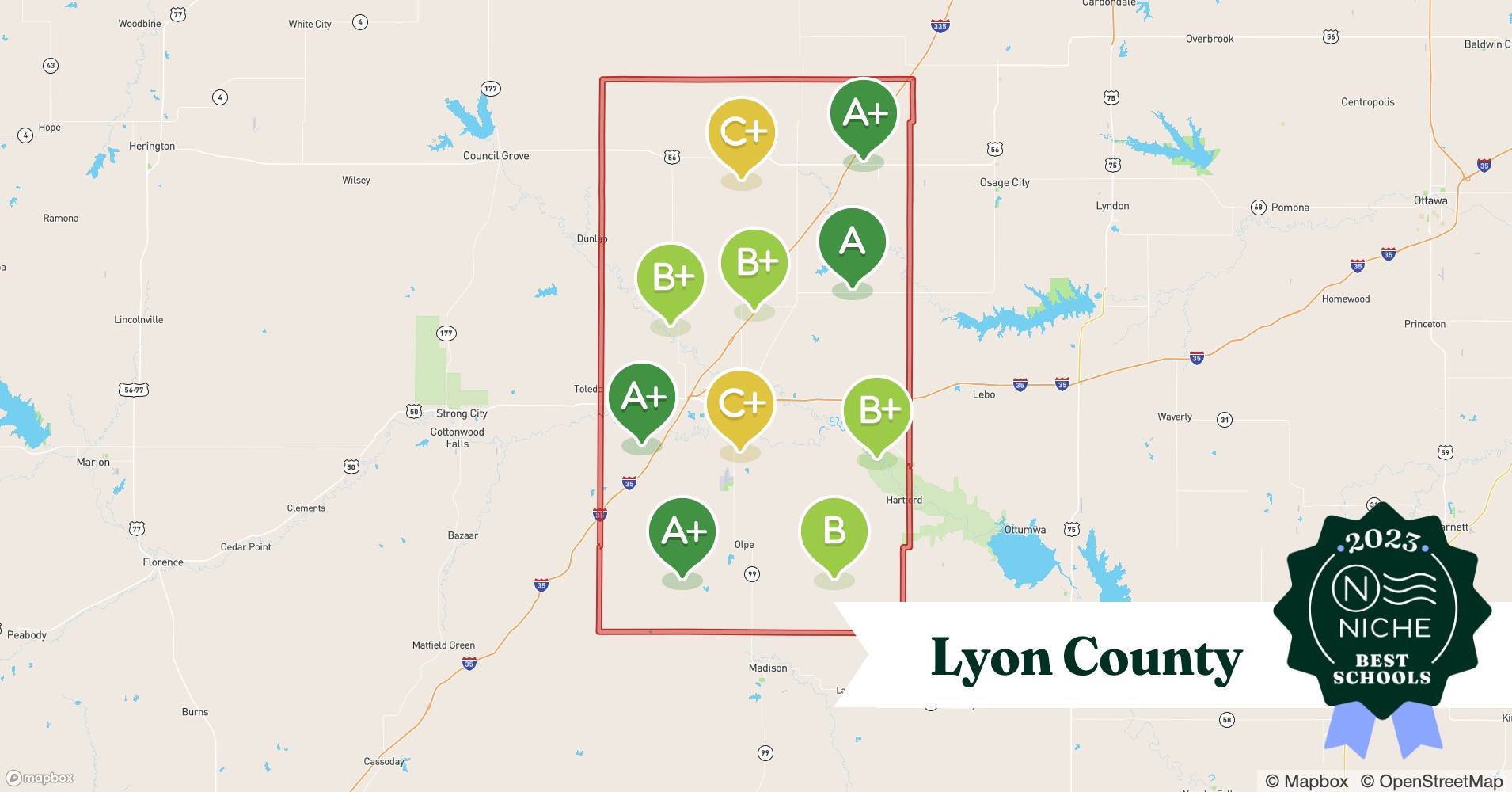 School Districts in Lyon County, KS Niche