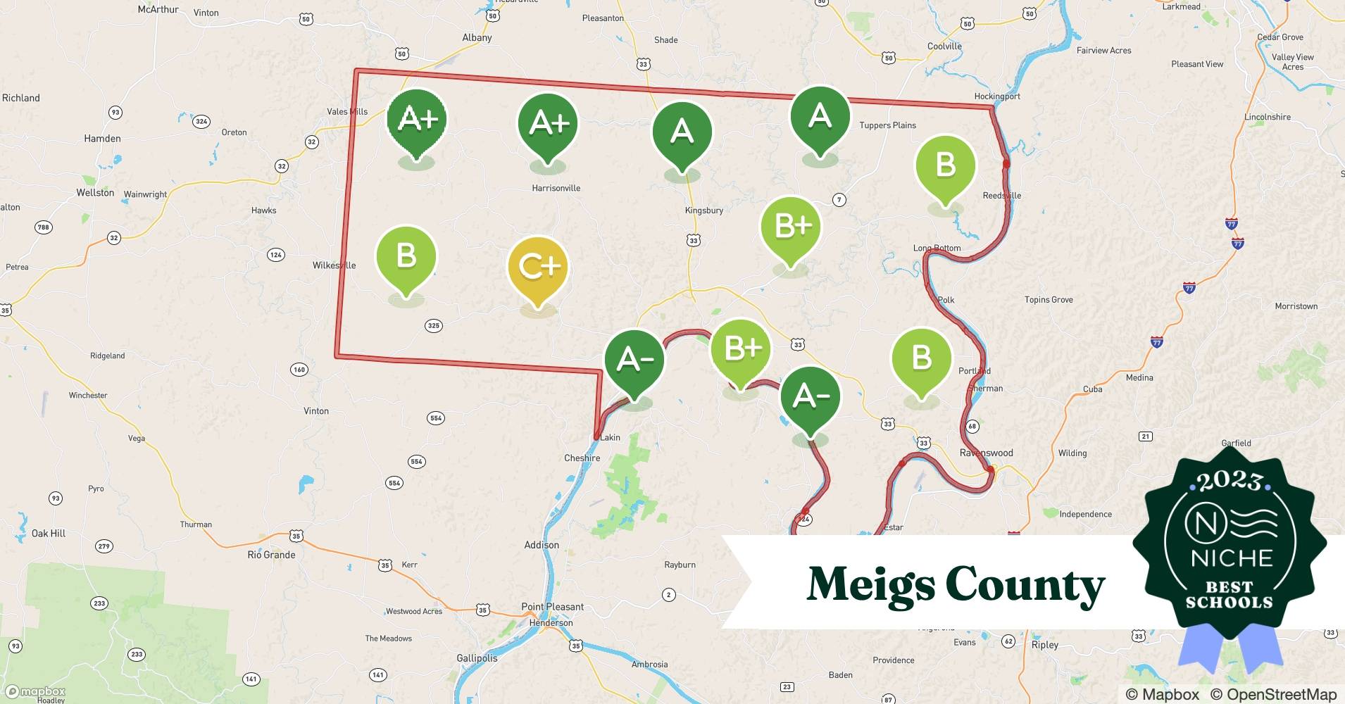 School Districts in Meigs County, OH Niche