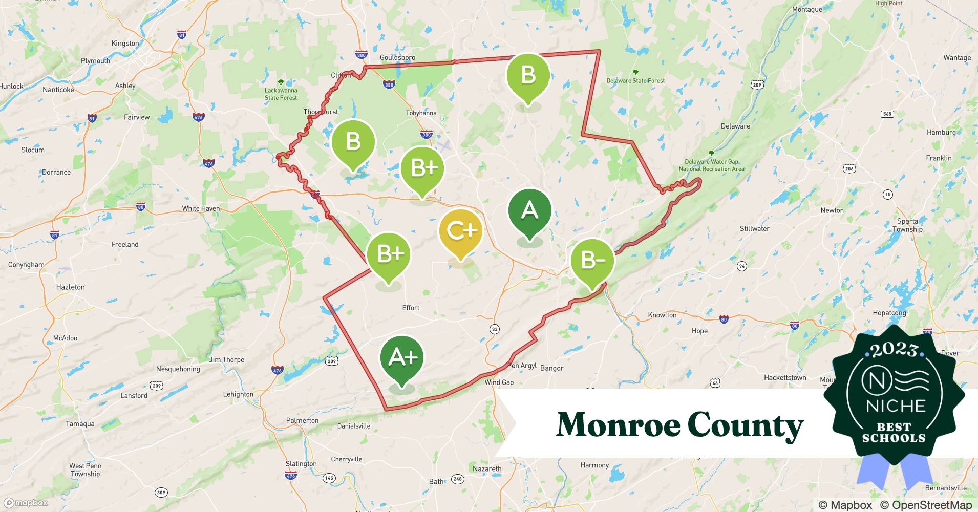 School Districts in Monroe County, PA Niche