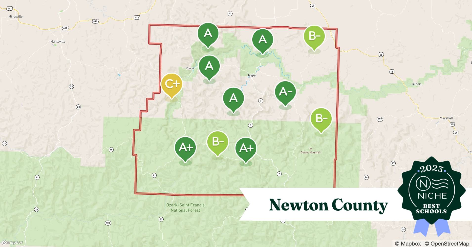 School Districts in Newton County, AR Niche