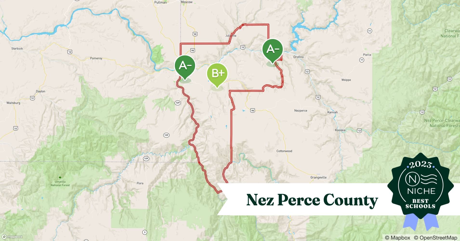 K12 Schools in Nez Perce County, ID Niche