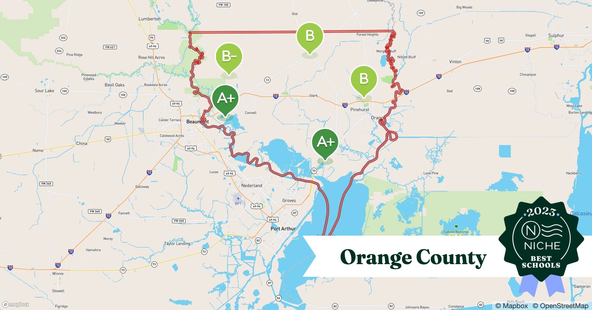 School Districts in Orange County, TX Niche