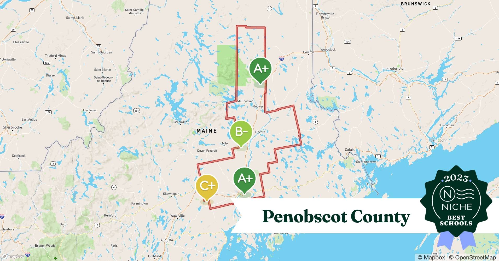 School Districts in Penobscot County, ME Niche