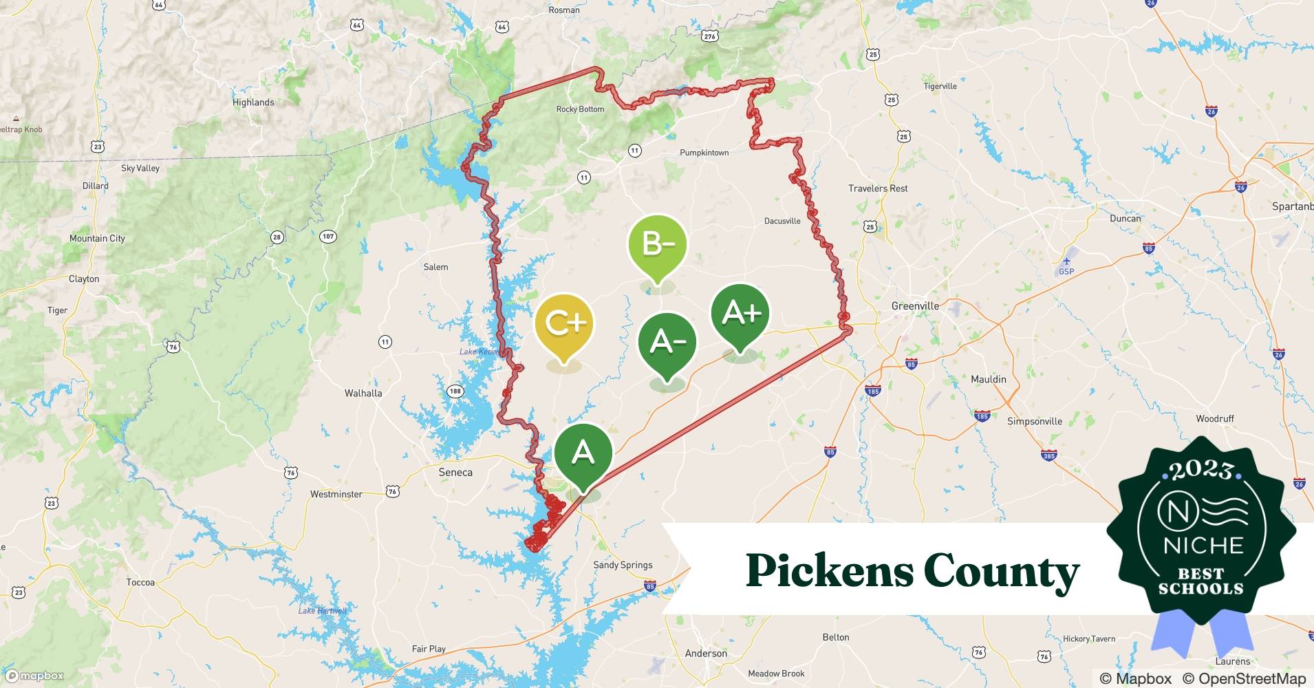 K12 Schools in Pickens County, SC Niche