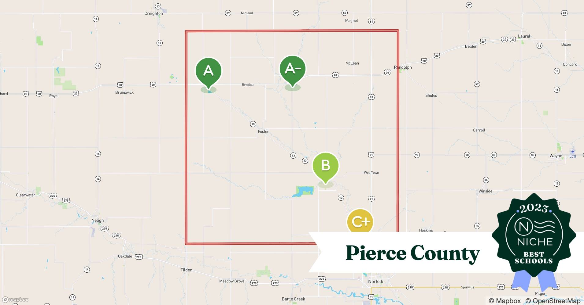 School Districts in Pierce County, NE Niche