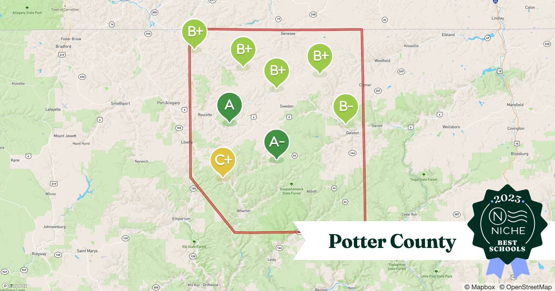 School Districts in Potter County, PA Niche