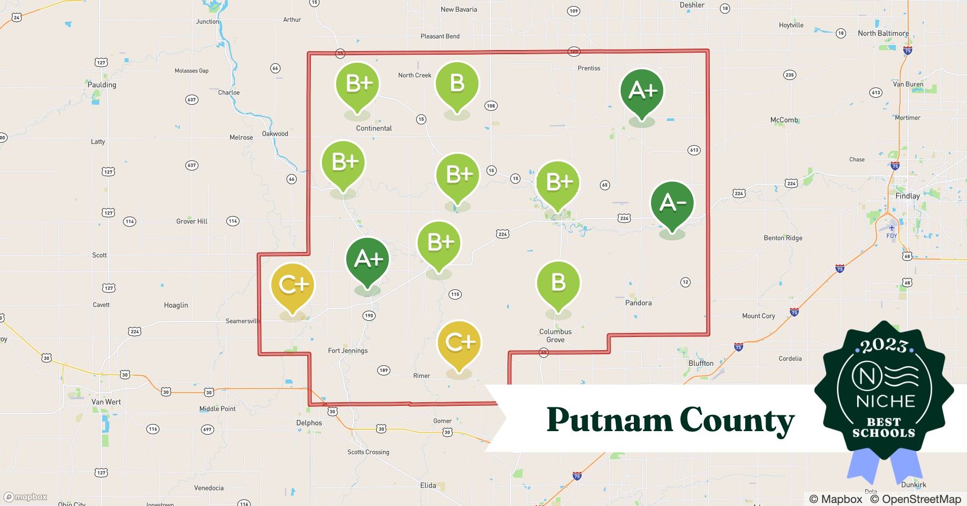 School Districts in Putnam County, OH Niche