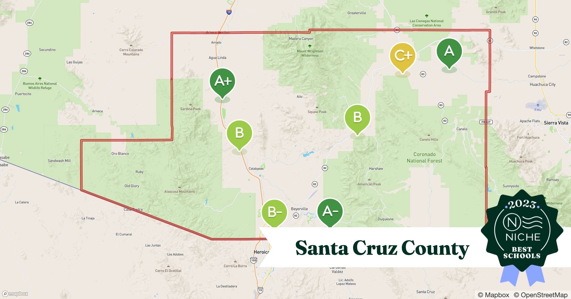 K 12 Schools In Santa Cruz County AZ Niche