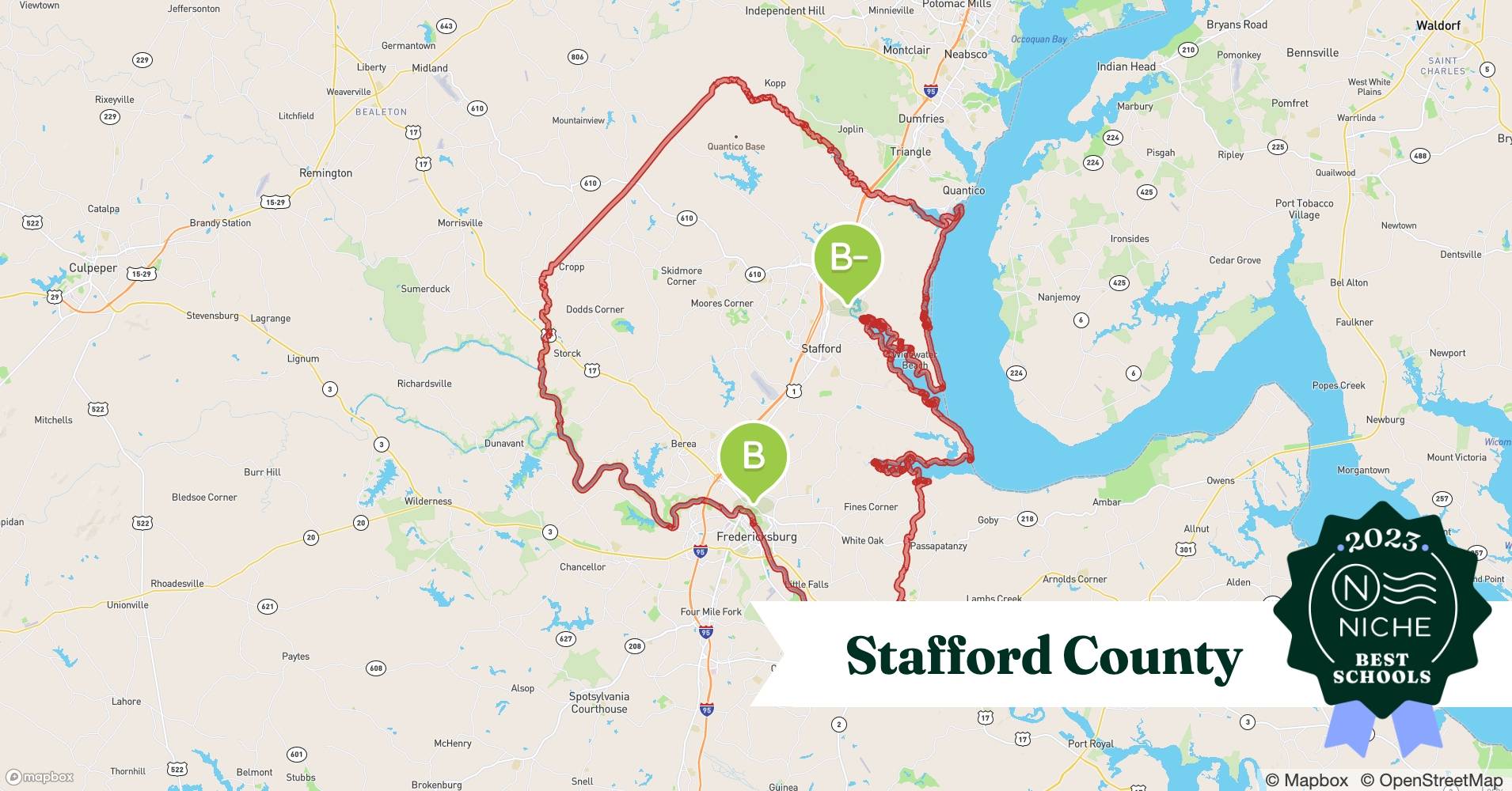Middle Schools In Stafford County VA Niche
