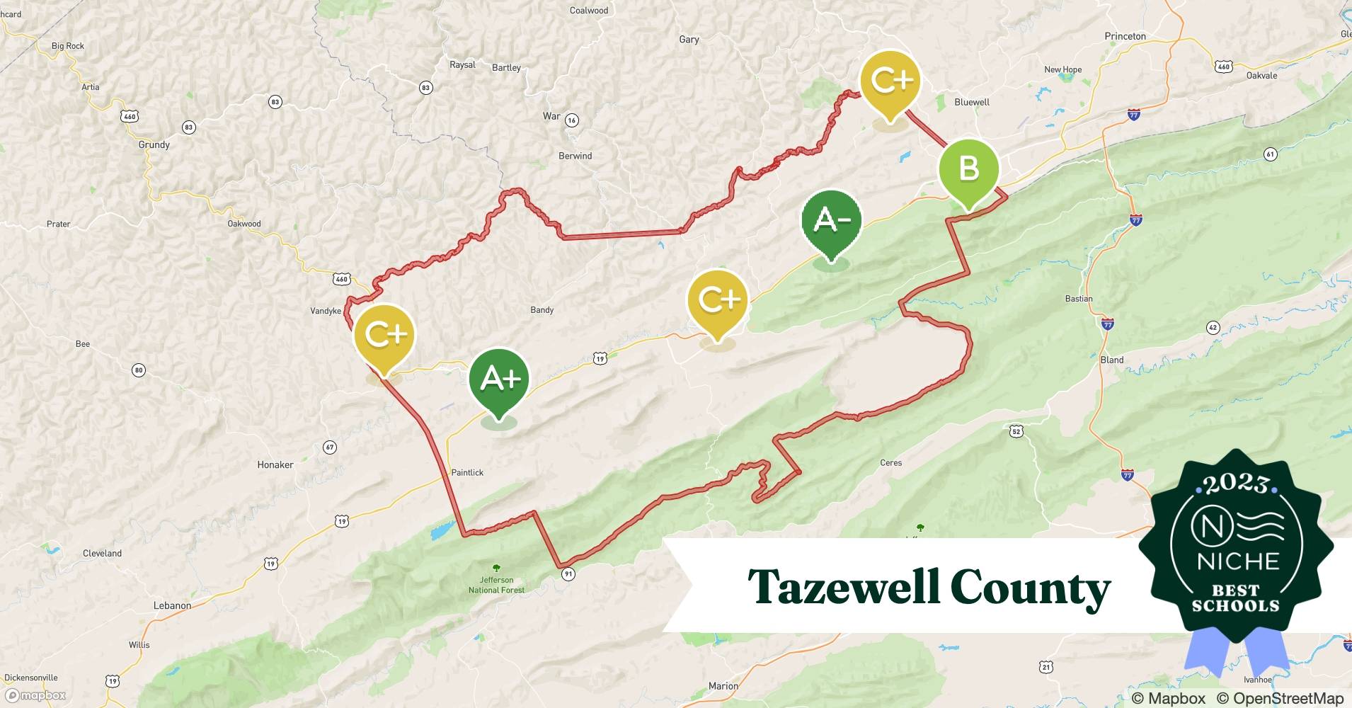 School Districts in Tazewell County, VA Niche
