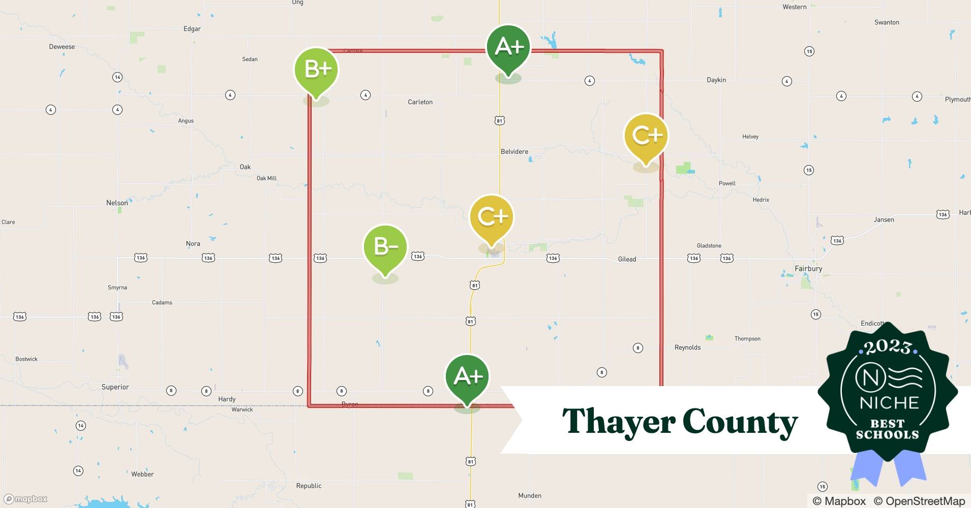 School Districts in Thayer County, NE Niche