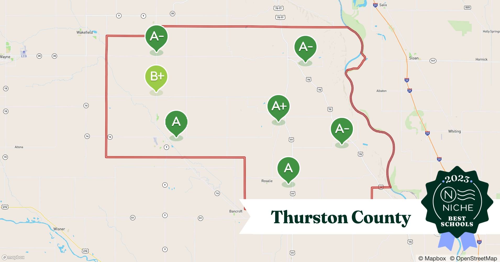 School Districts in Thurston County, NE Niche